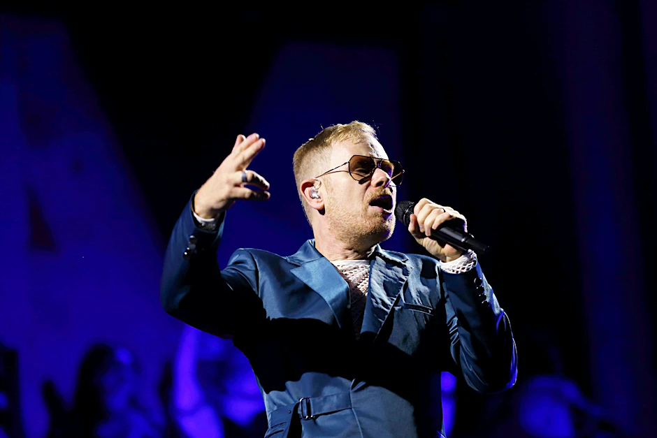 Pierre Baigorry alias Peter Fox beim Konzert in der Waldbühne in Berlin am 22. August 2023