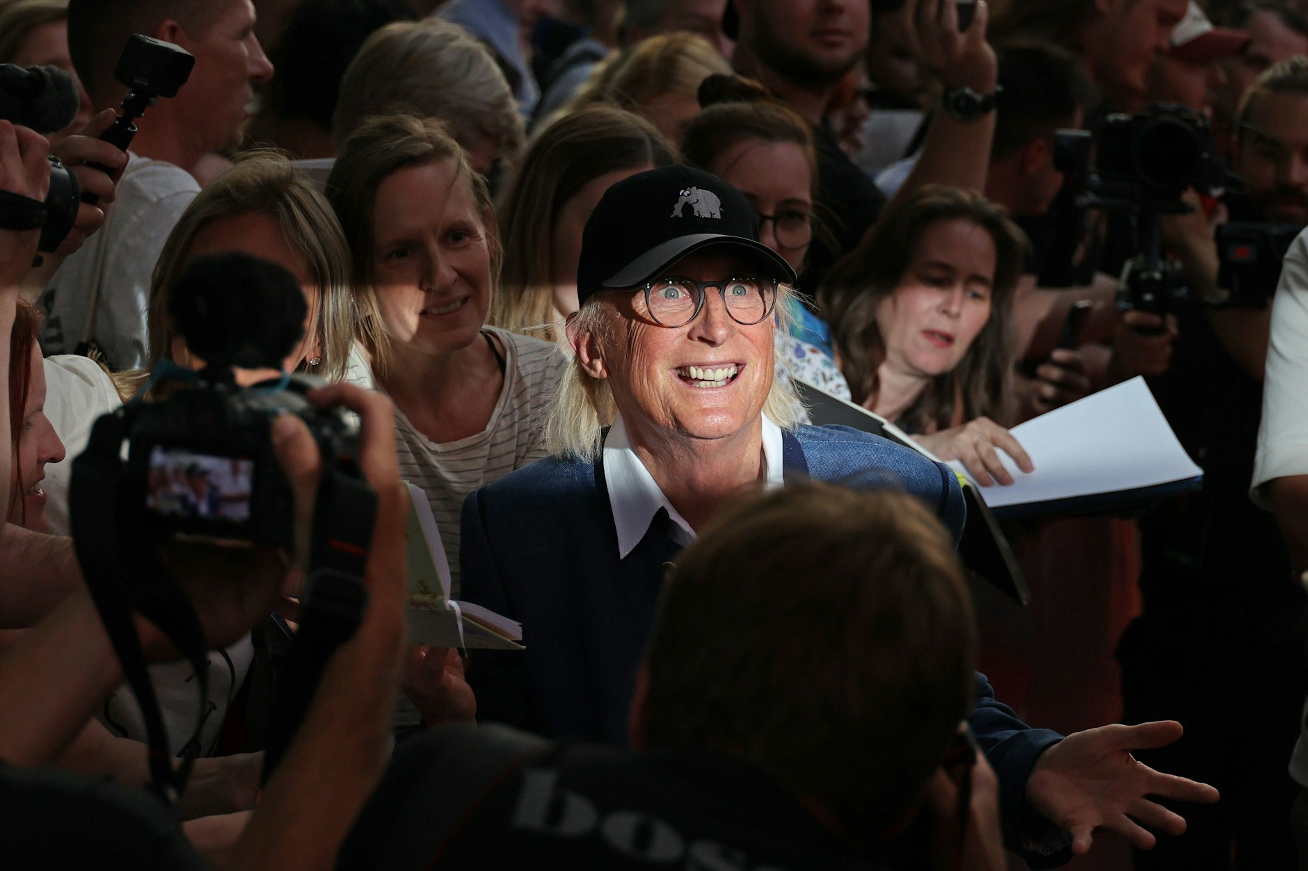 Otto Waalkes während der Deutschlandpremiere von „Indiana Jones und das Rad des Schicksals“ in Berlin
