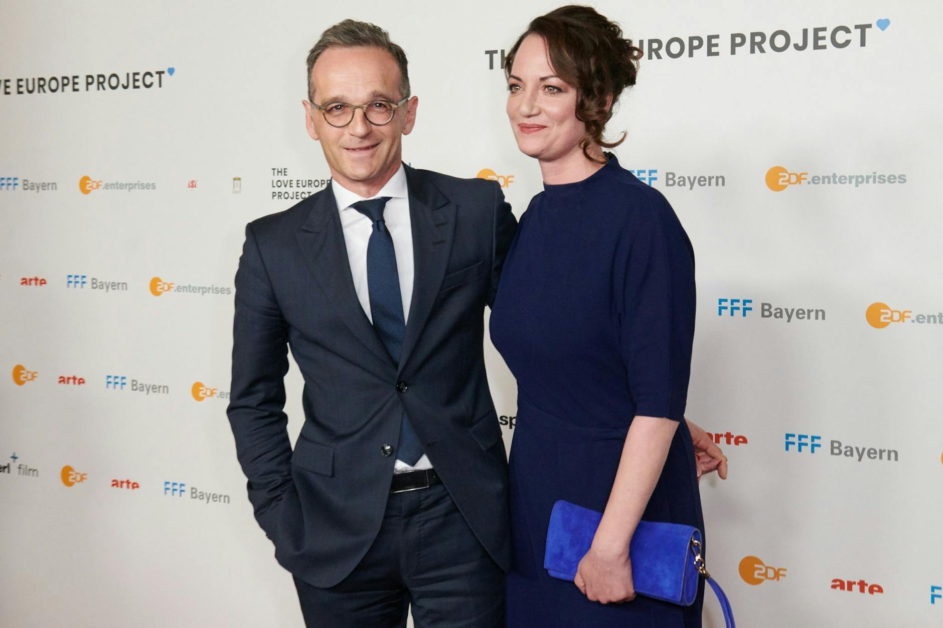 Der damalige Außenminister Heiko Maas mit seiner Freundin Natalia Wörner (Archivfoto). 