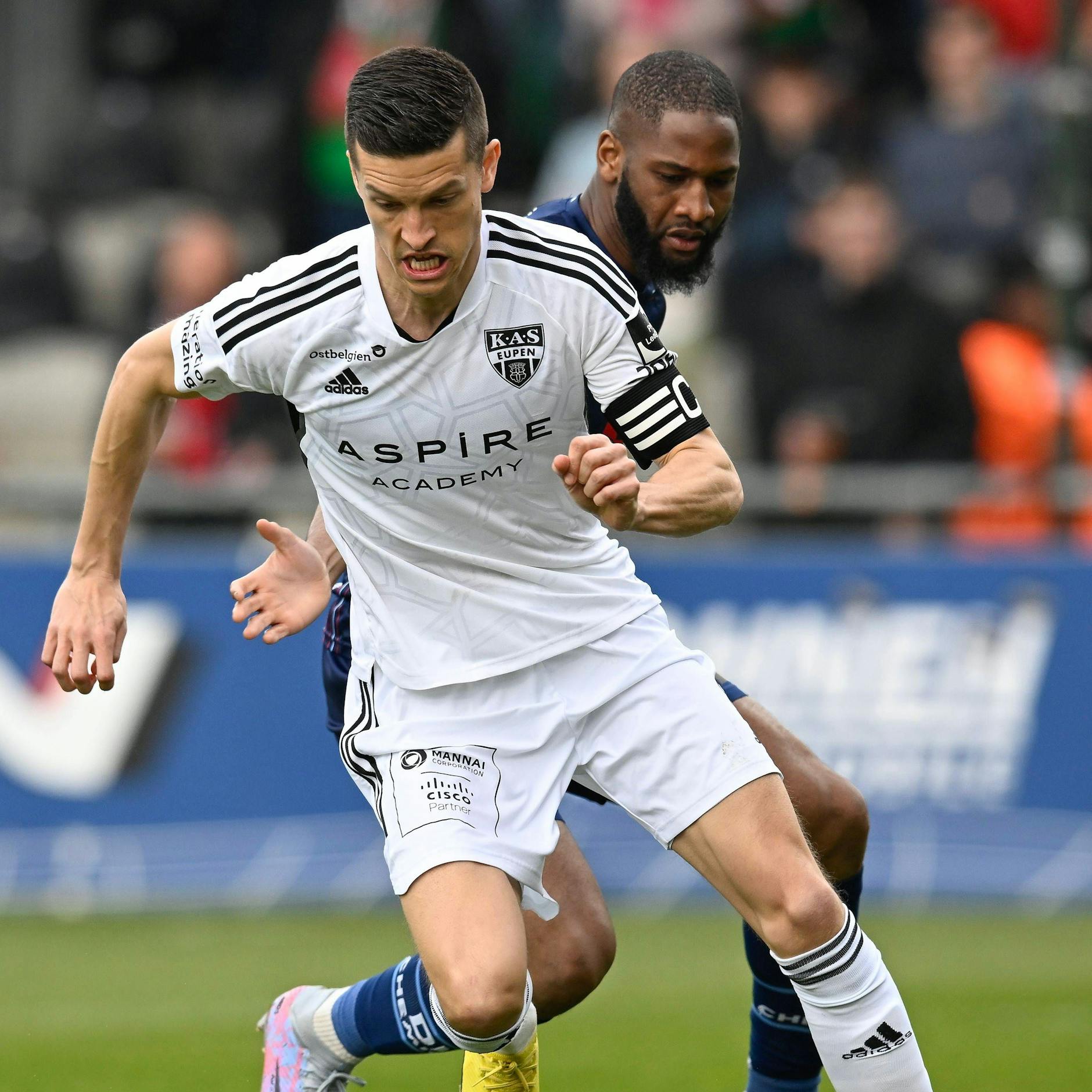 Stef Peeters spielte zuletzt beim belgischen Erstligisten KAS Eupen als Sechser vor der Abwehr. 