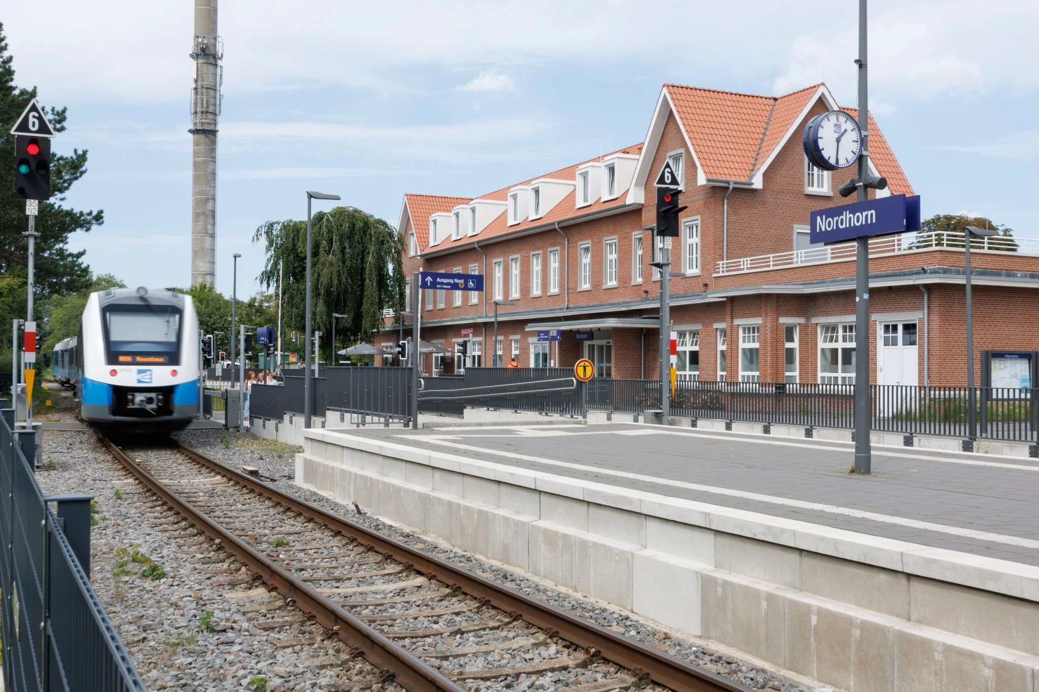 PRODUKTION - Der «Bahnhof des Jahres» in Nordhorn.  