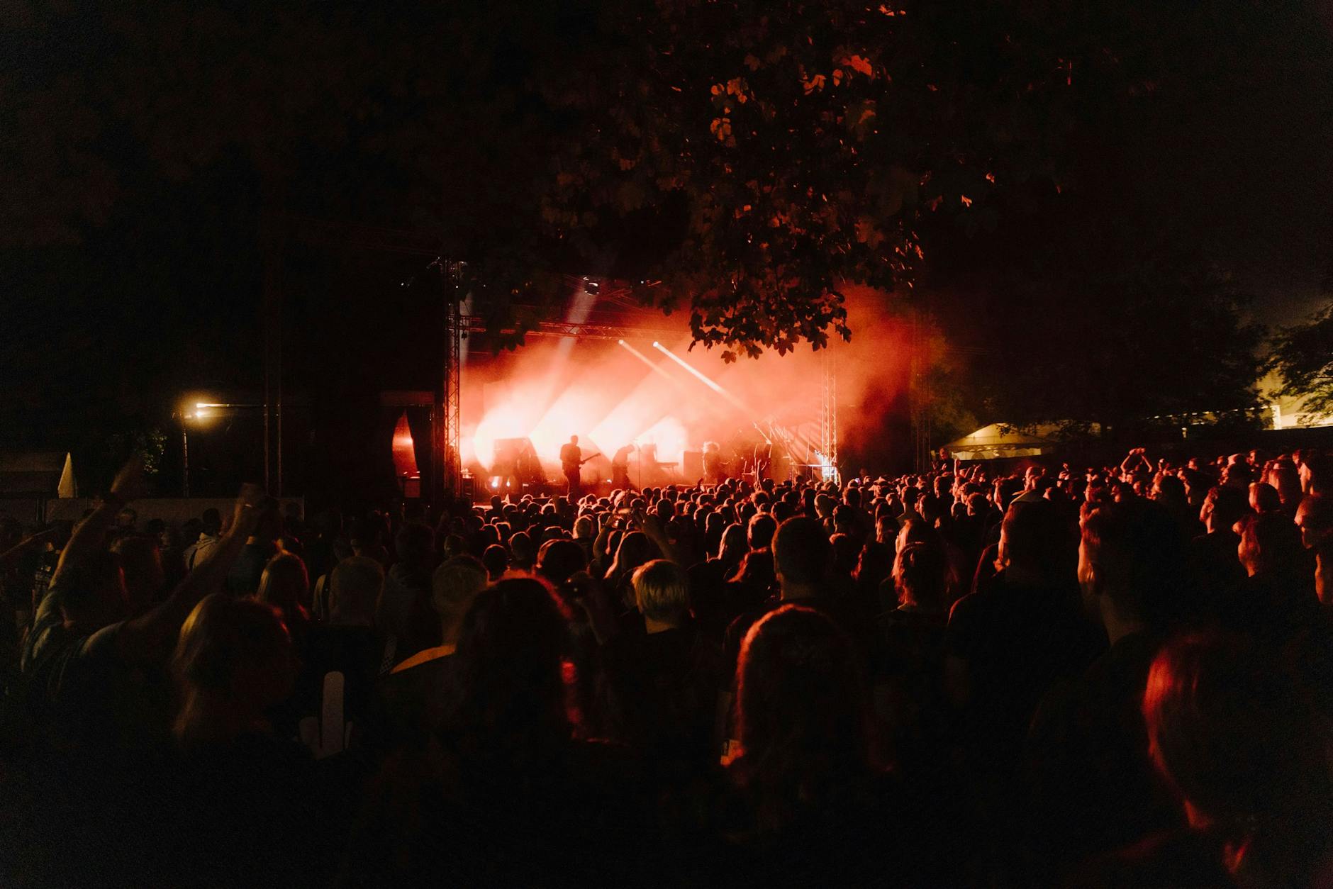 Aus ganz Deutschland sind Festivalbesucher angereist. Die Show ging am Freitag noch bis tief in die Nacht.