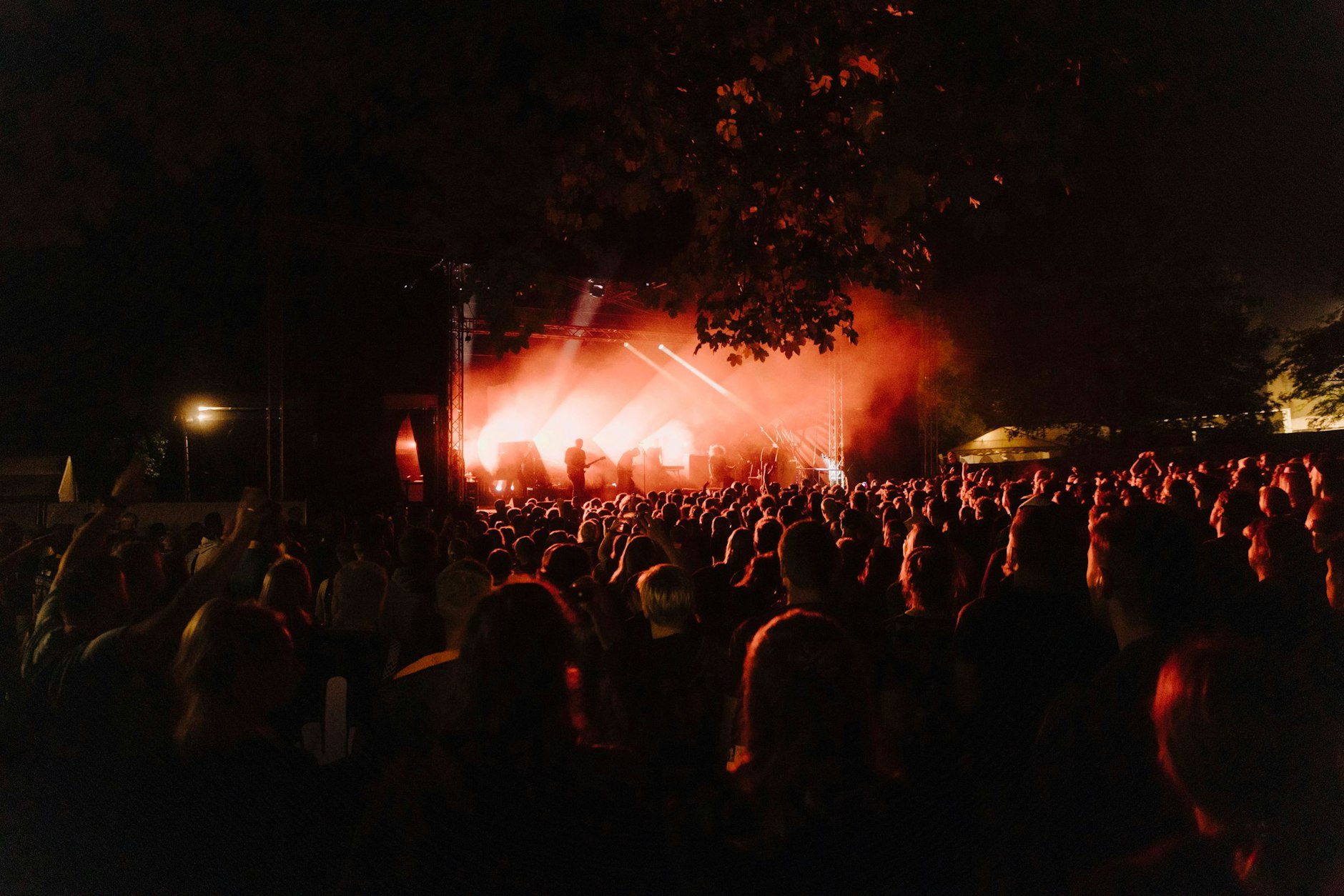 Aus ganz Deutschland sind Festivalbesucher angereist. Die Show ging am Freitag noch bis tief in die Nacht.