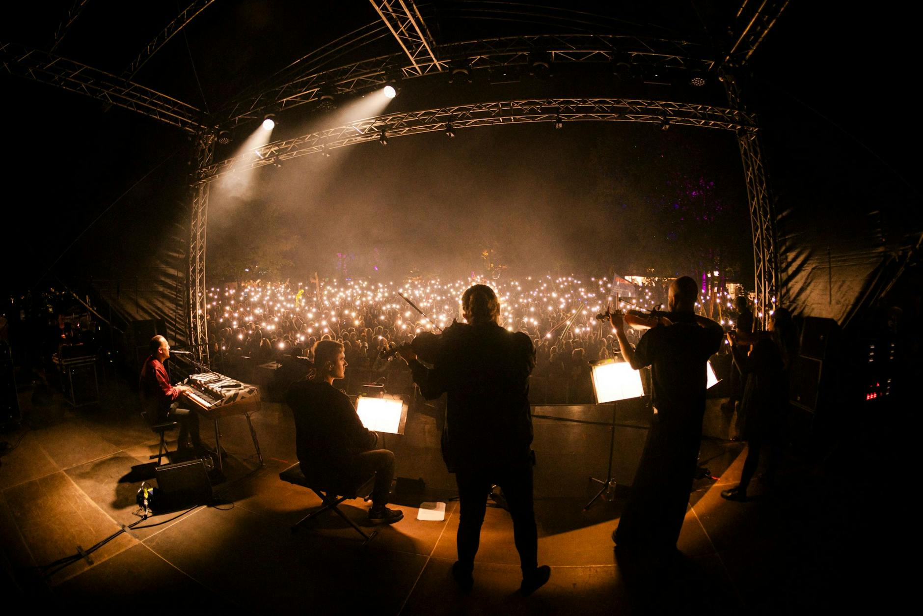 Das Finale des Festivals in Jamel am Samstagabend