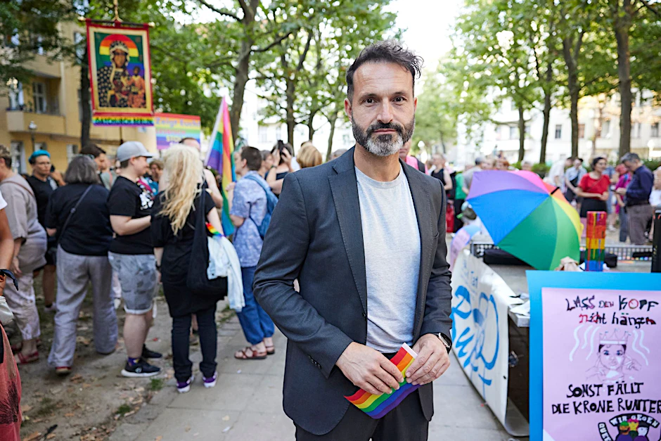 Alfonso Pantisano, Berliner Queer-Beauftragter.  