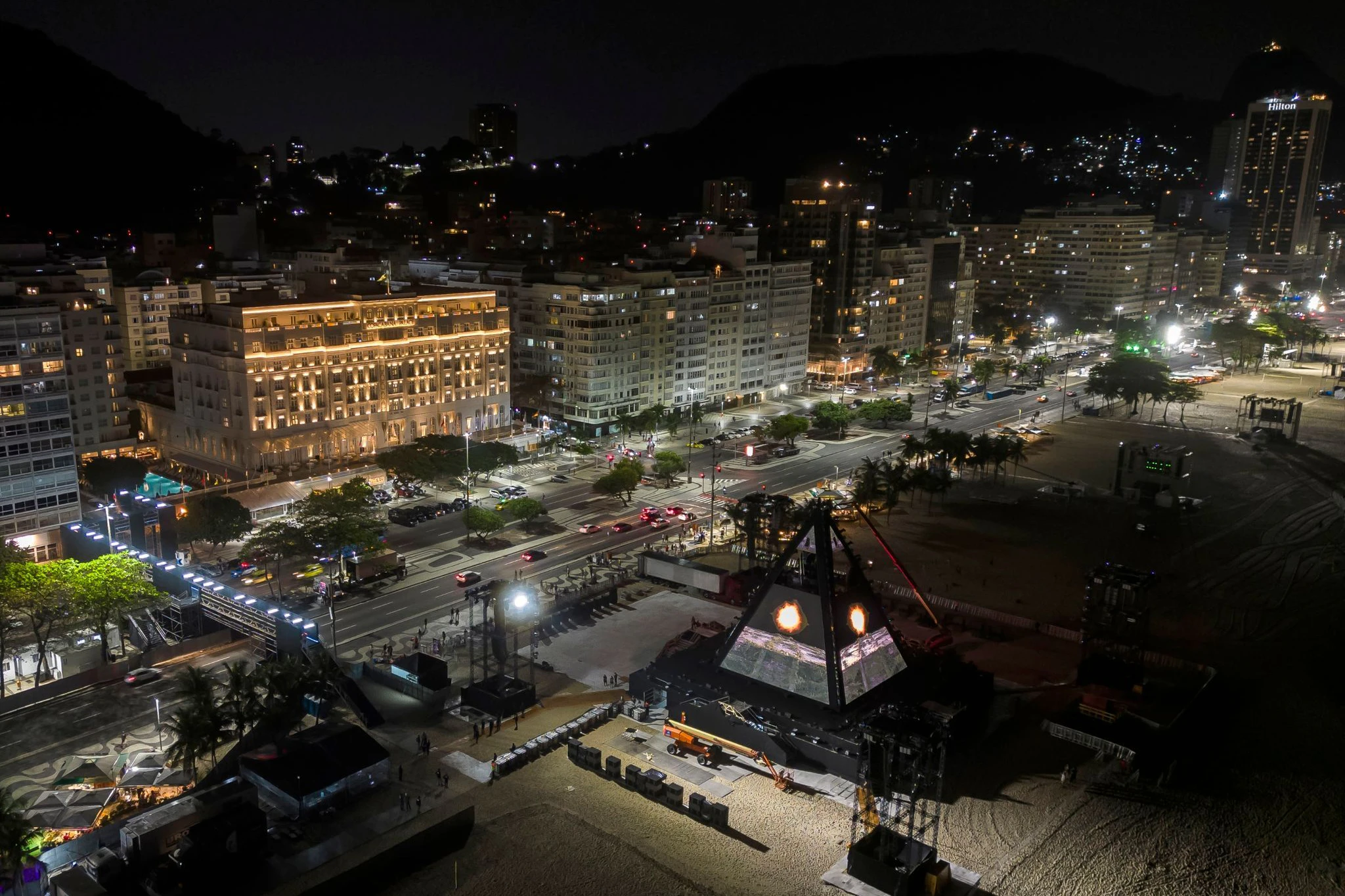 Das Hotel Copacabana Palace hat schon viele Prominente beherbergt.  