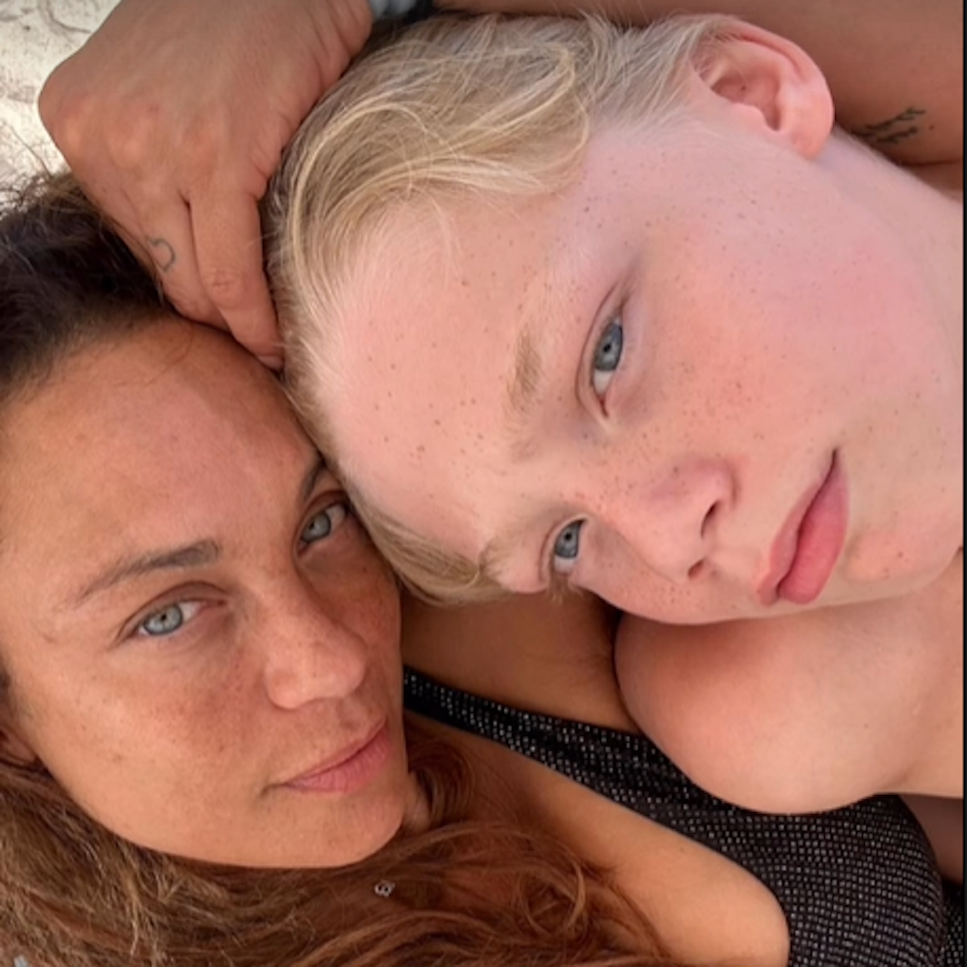 Lilly Becker postete ein neues Foto von sich und Sohn Amadeus.