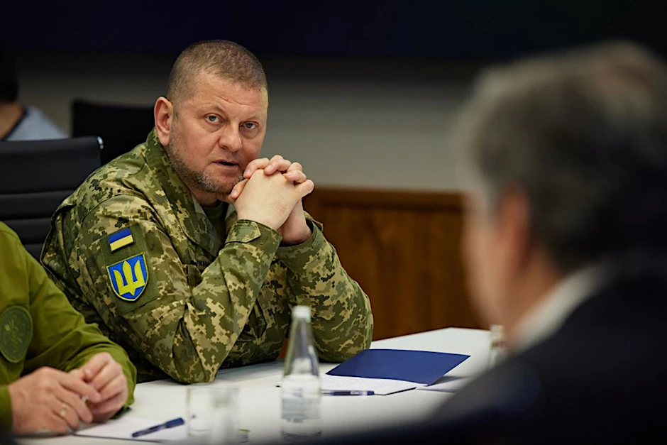 Der ukrainische Oberbefehlshaber Walerij Saluschnyj.