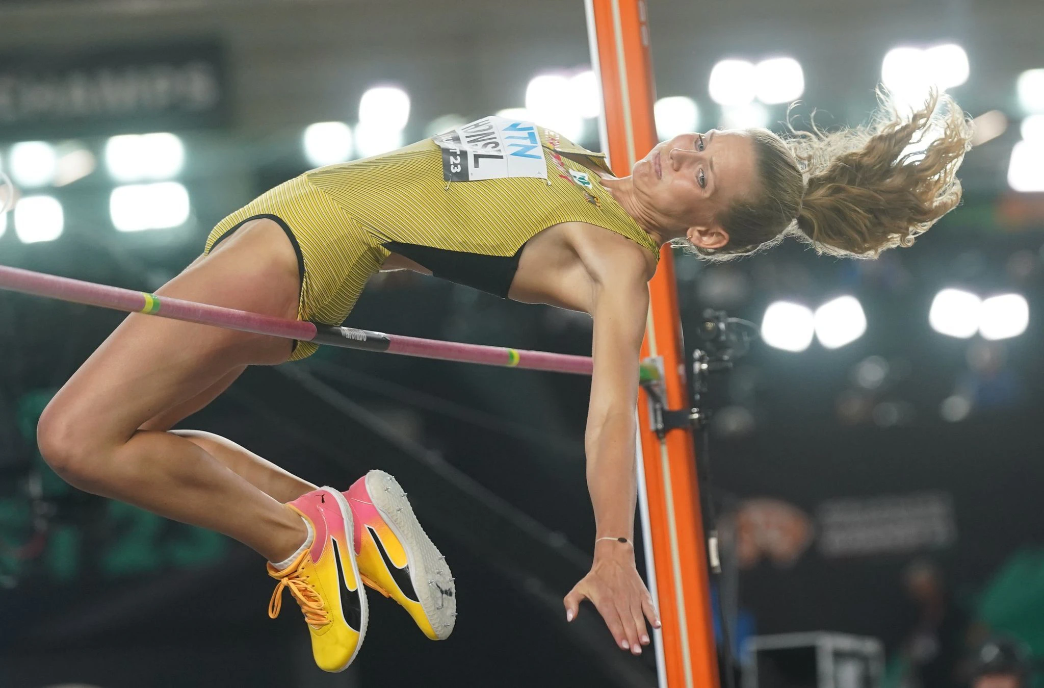Christina Honsel stand im Hochsprung-Finale, für eine Medaille reichte es nicht.  