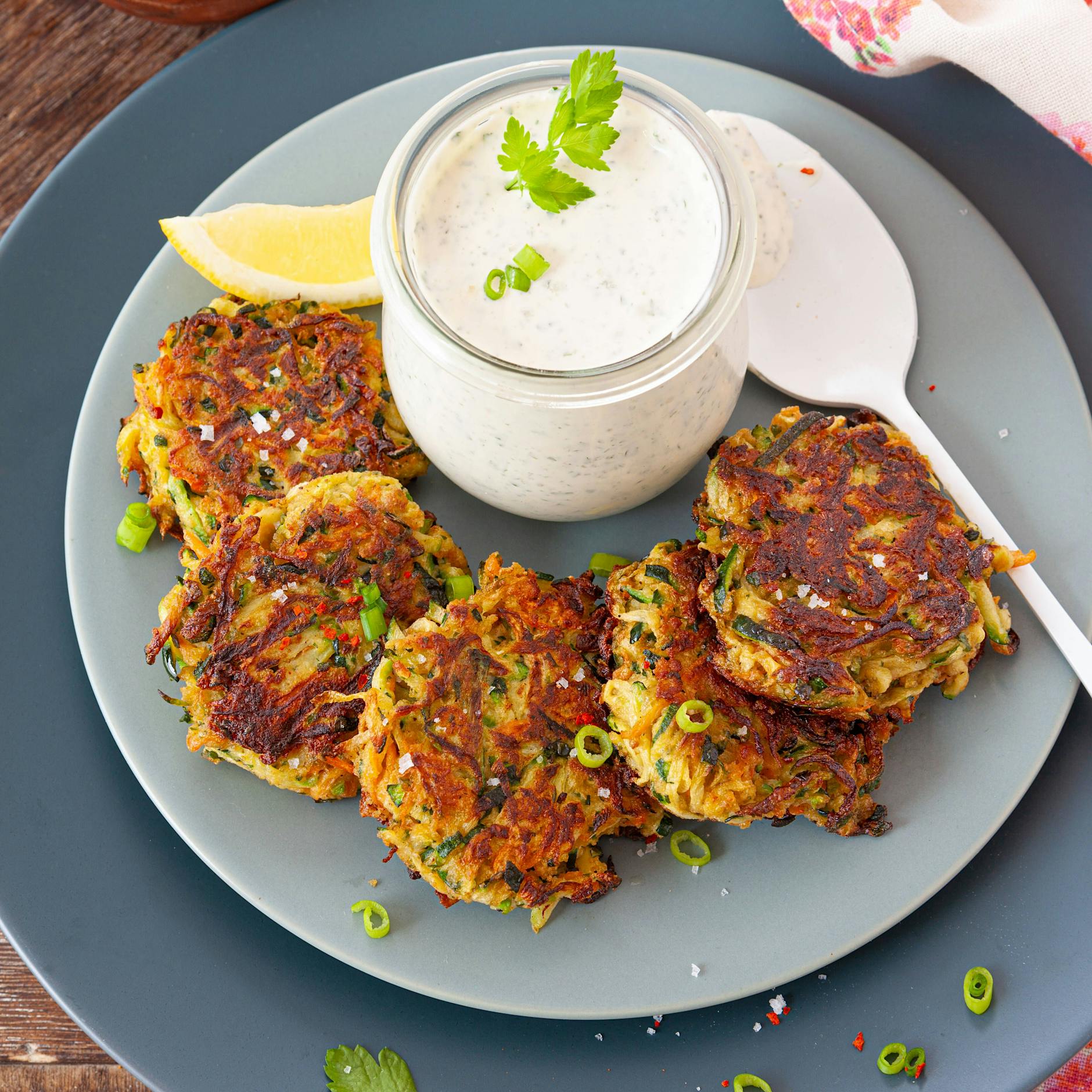 Perfektes Rezept zum Abnehmen: Zucchinipuffer schmecken jedem