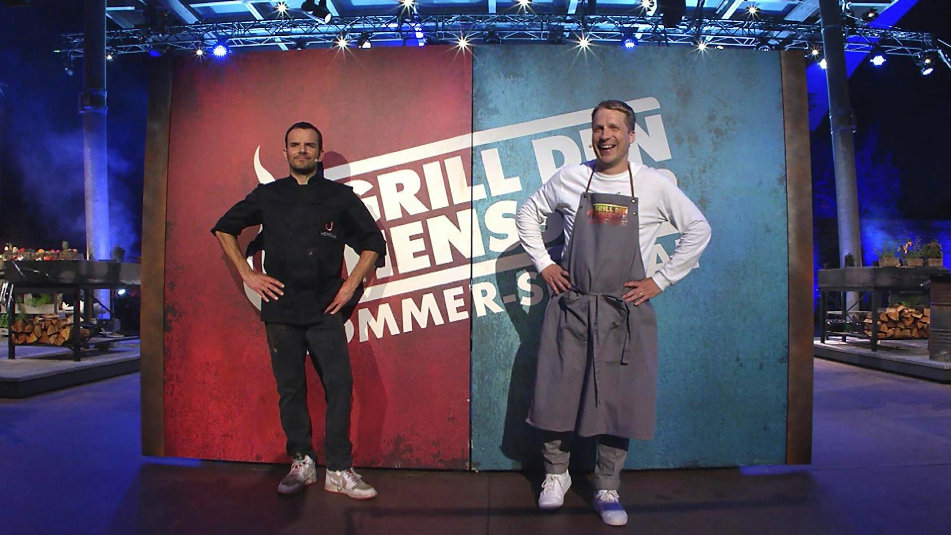 Steffen Henssler gewinnt gegen Oliver Pocher bei „Grill den Henssler“.