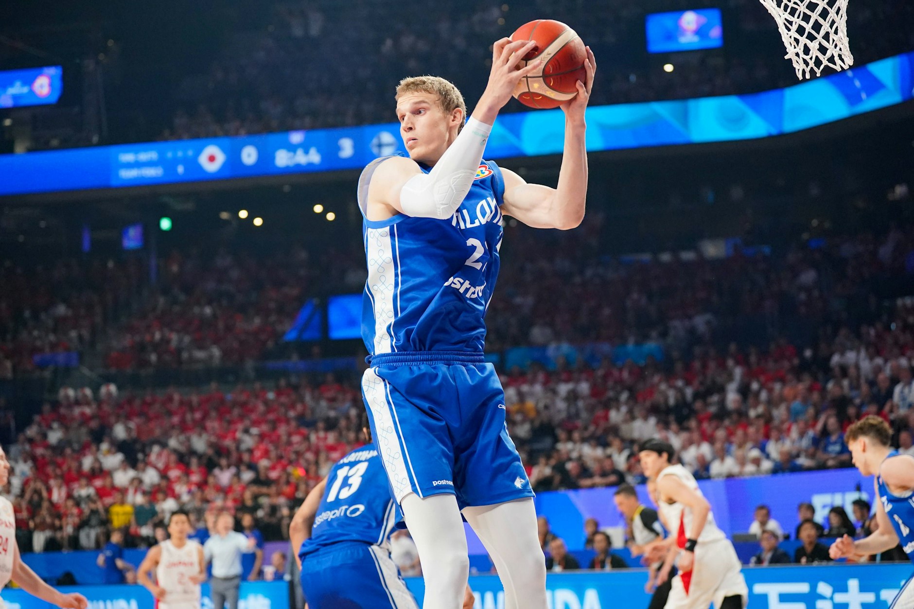 Lauri Markkanen im Spiel gegen Japan
