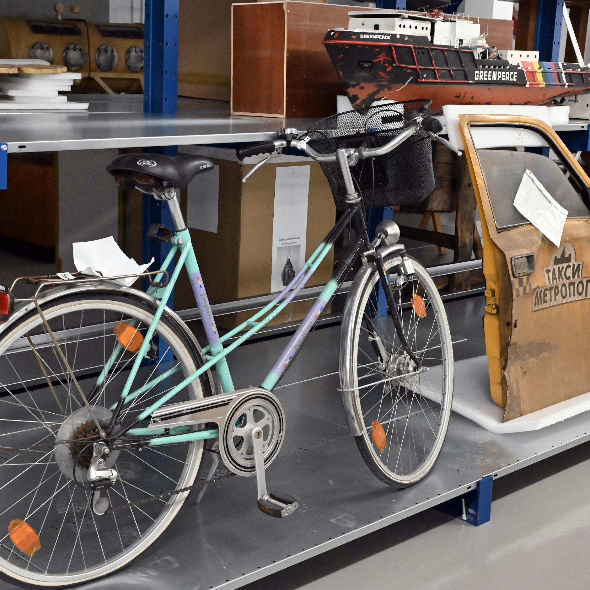 Das Fahrrad aus dem Film „Sommer vorm Balkon“ von Andreas Dresen