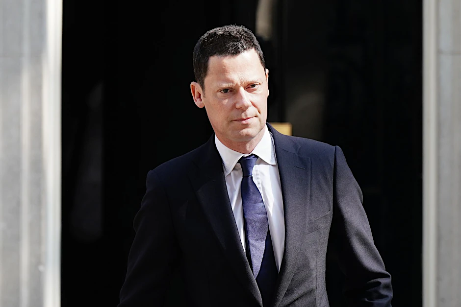 ARCHIV - Alex Chalk, Justizminister von Großbritannien.  