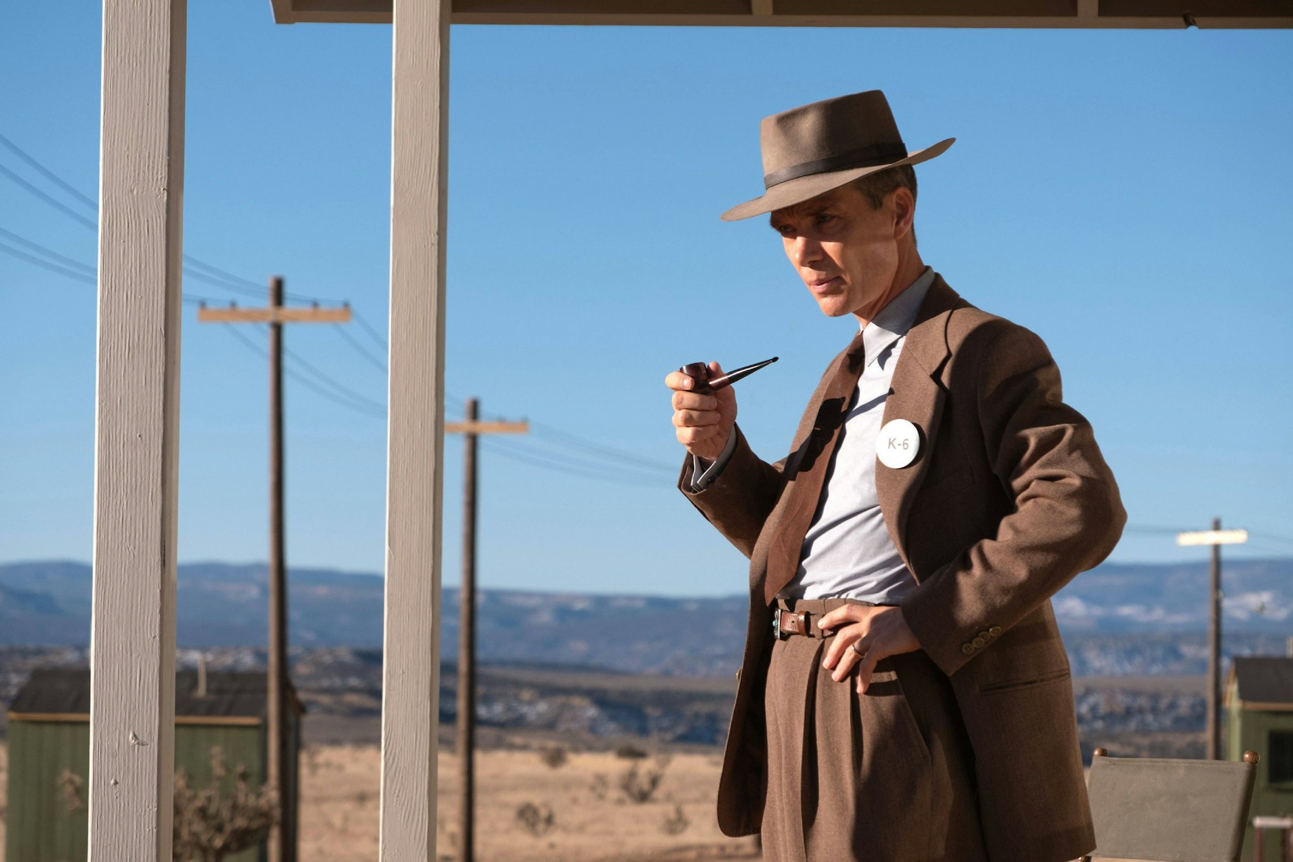 Cillian Murphy spielt in „Oppenheimer“, dem Film&nbsp;über den Physiker und Atombomben-Wegbereiter J. Robert Oppenheimer, die Hauptrolle.
