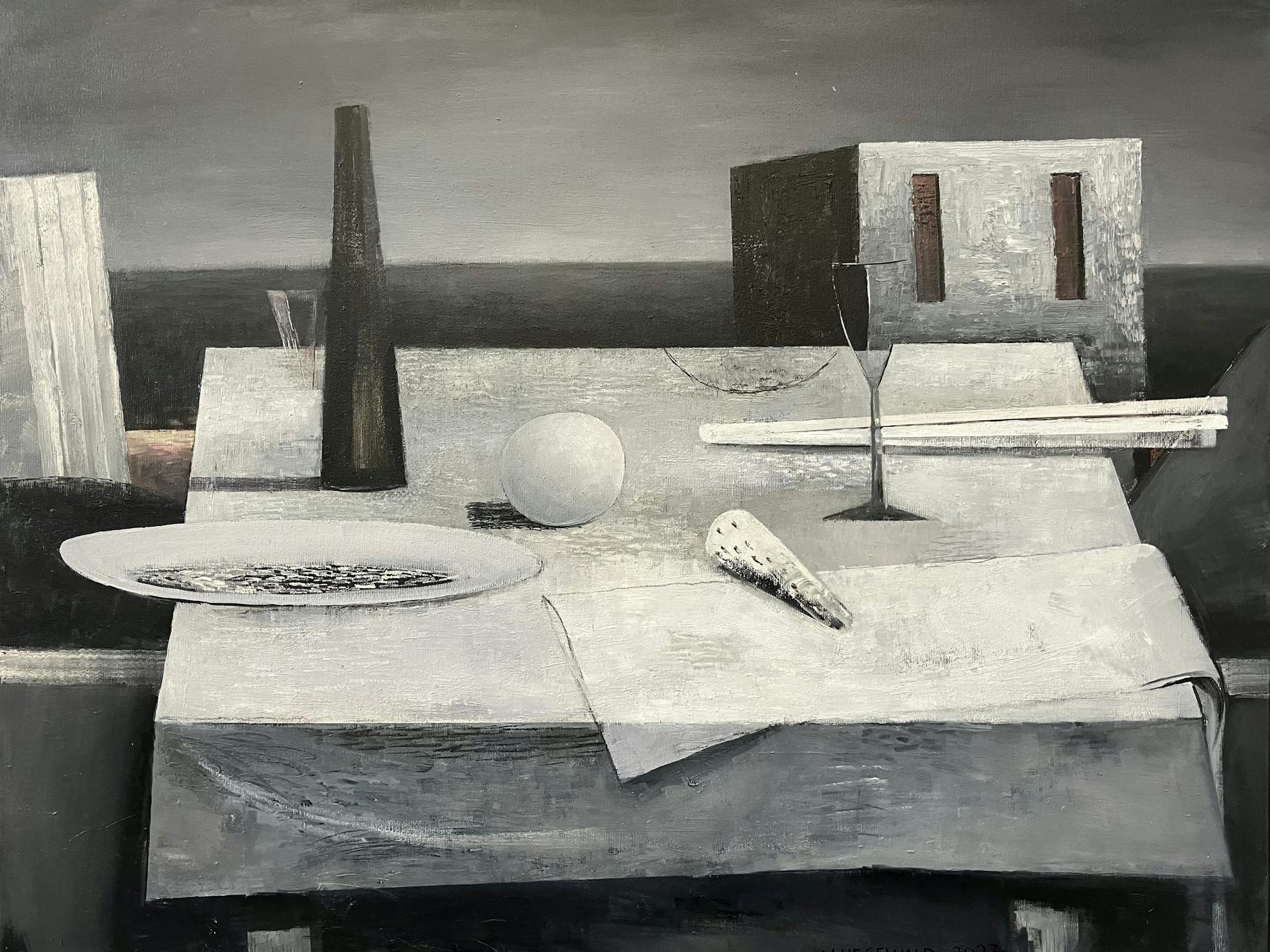 „Nocturne“, Öl auf Leinwand, 2023