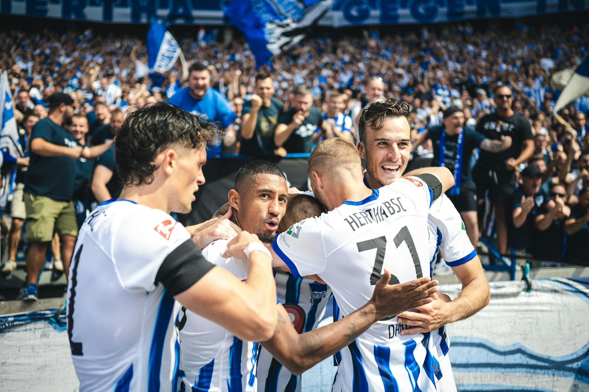Beim 5:0 über Fürth von Hertha BSC fiel bei den Spielern mit jedem Tor mehr Ballast ab.