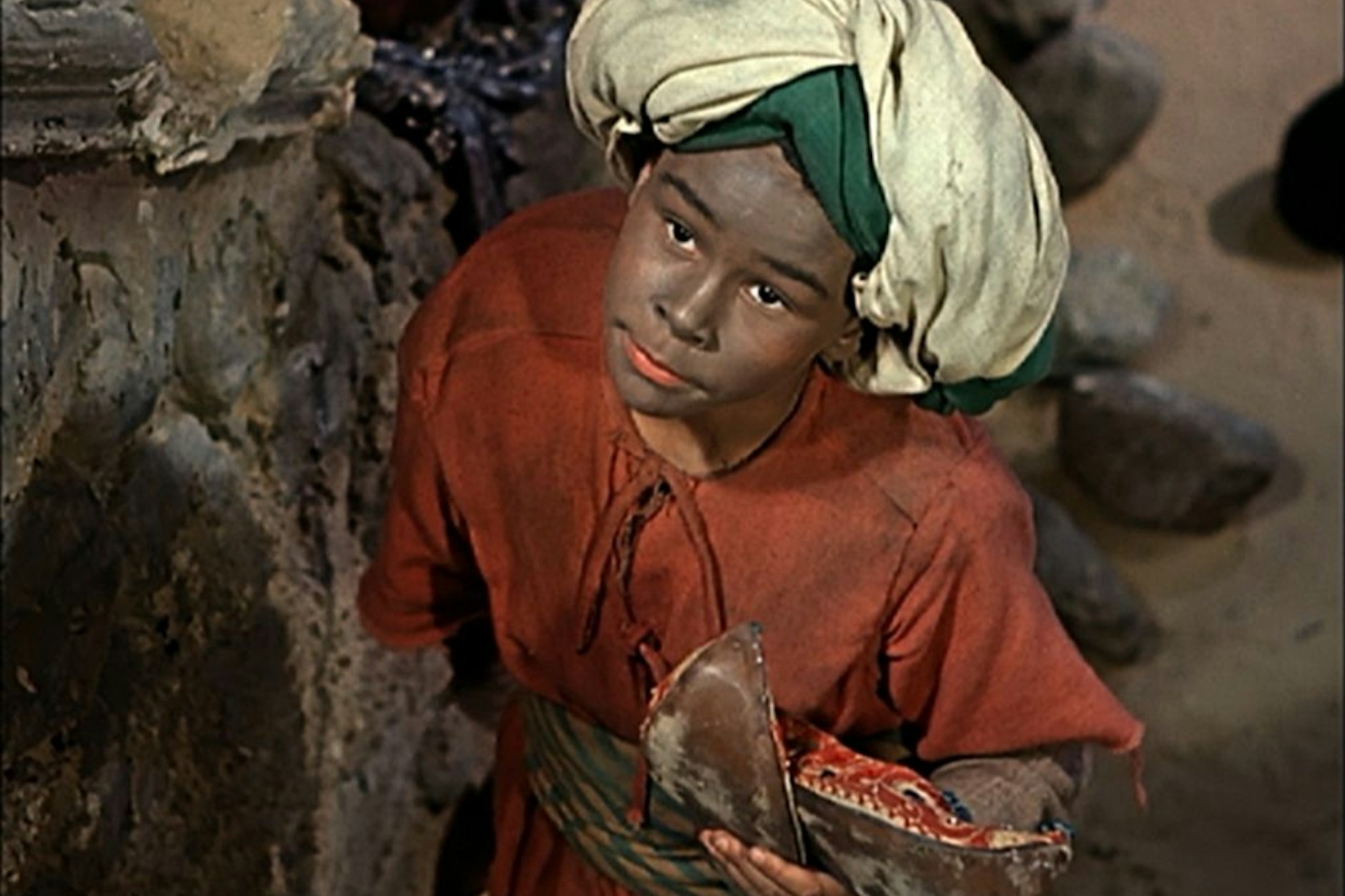 Thomas Schmidt spielte 1953 die Hauptrolle im Defa-Film „Die Geschichte vom kleinen Muck “. Dafür wurde ihm das Gesicht dunkel eingefärbt. Das sei „Blackfacing“ und damit rassistisch, heißt es heute nun. 