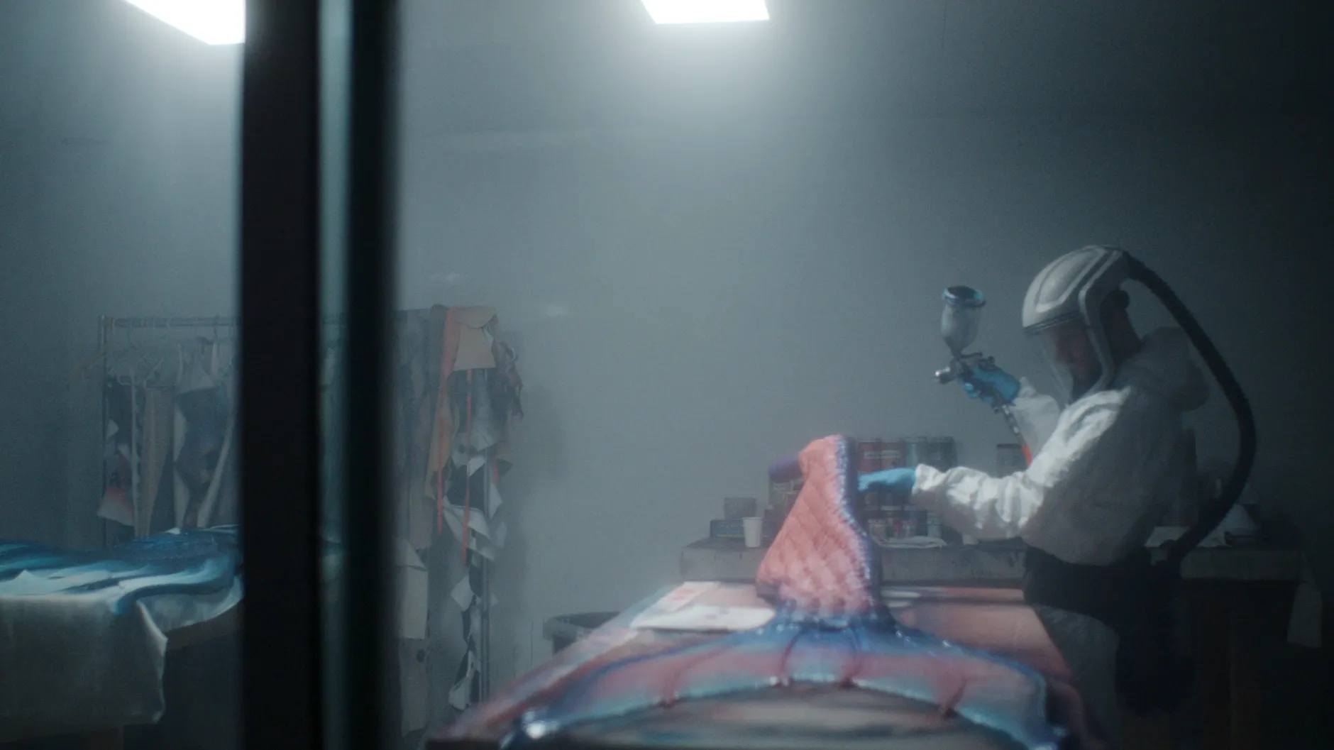 Die wunderschönen Flossen der Meerjungfrauen und -männer werden aufwendig mit der Hand gemacht.