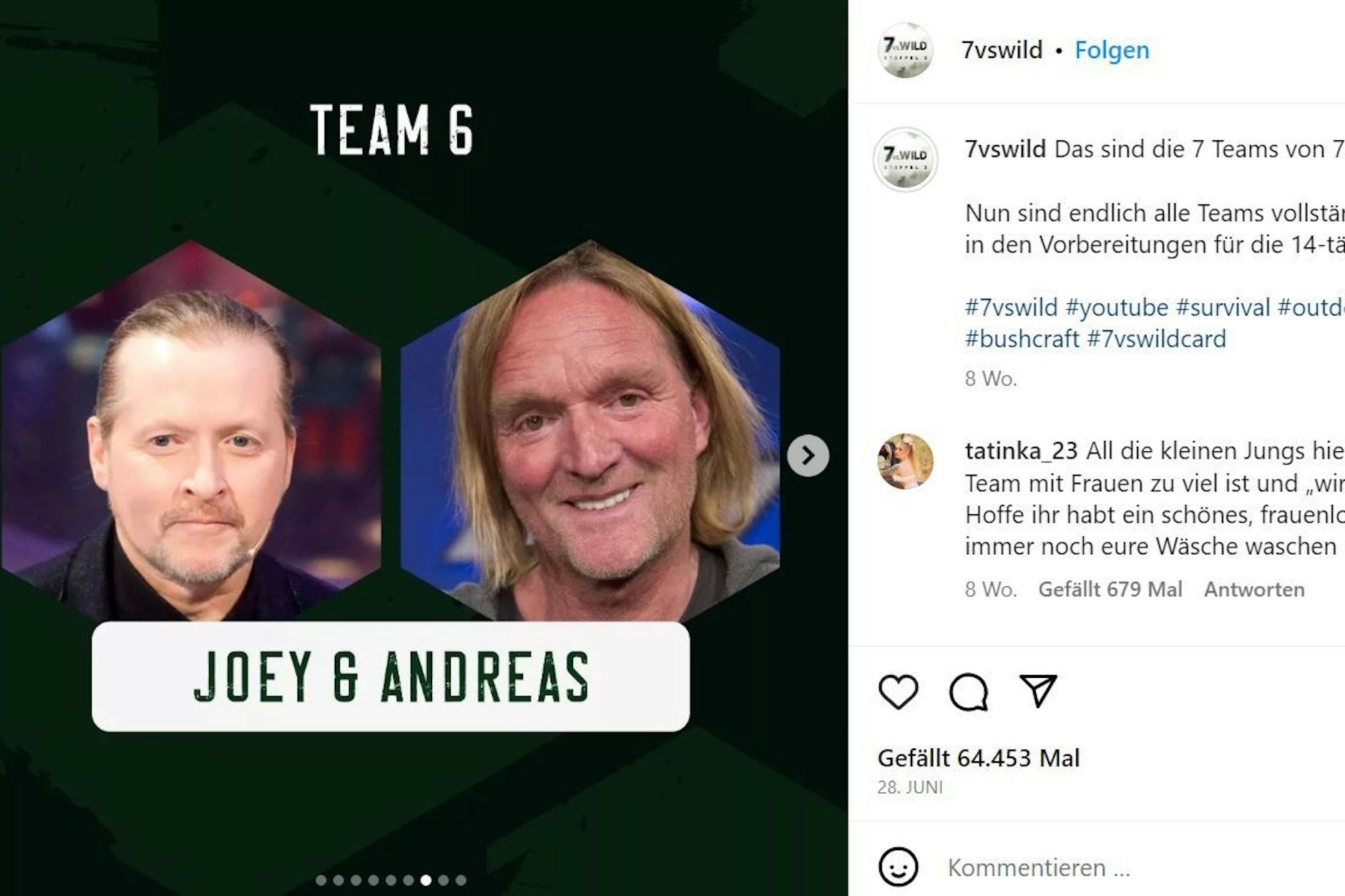 Aus diesem Team wird wohl nichts mehr: Joey Kelly und Andreas Kieling