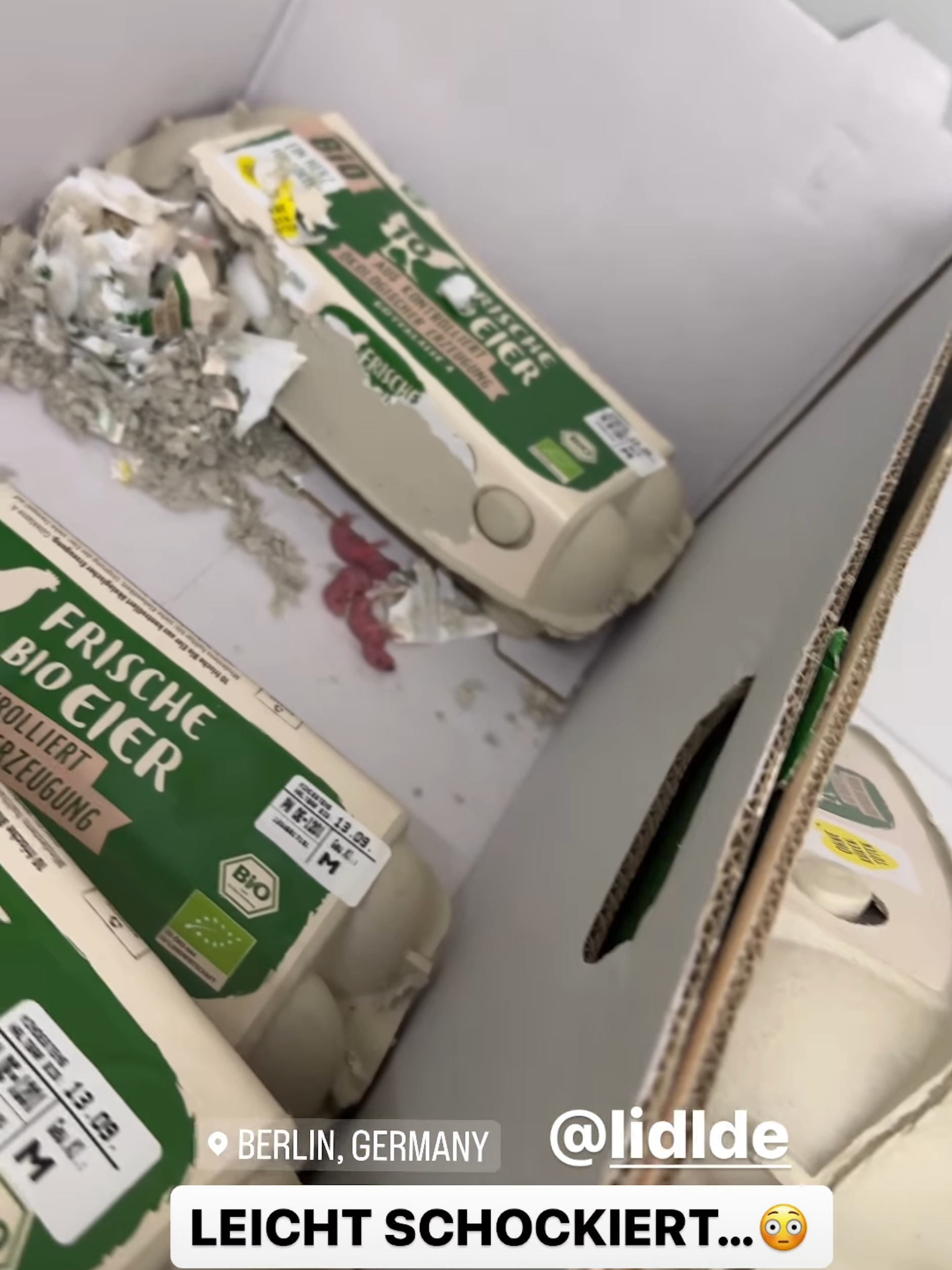 Ein Ausschnitt aus dem Video, dass der Fitness-Influencer „Goeerki“ in seiner Instagram-Story postete. 