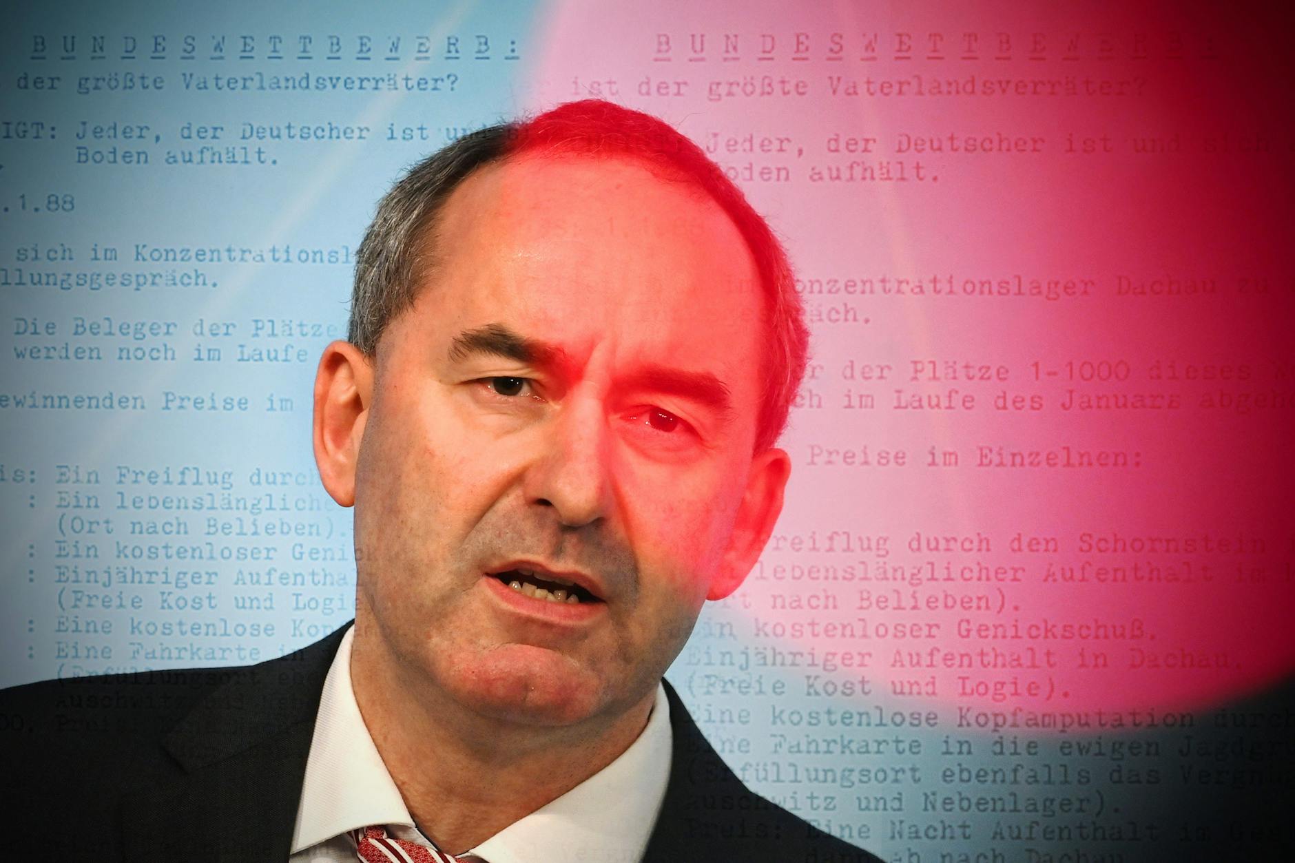 Hubert Aiwanger, Bundesvorsitzender der Partei Freie Wähler, bayerischer Wirtschaftsminister und Vize-Ministerpräsident.