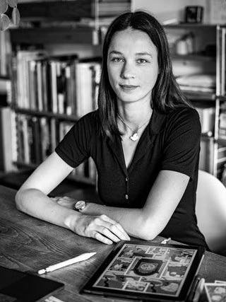 Comic-Zeichnerin Hannah Brinkmann. 