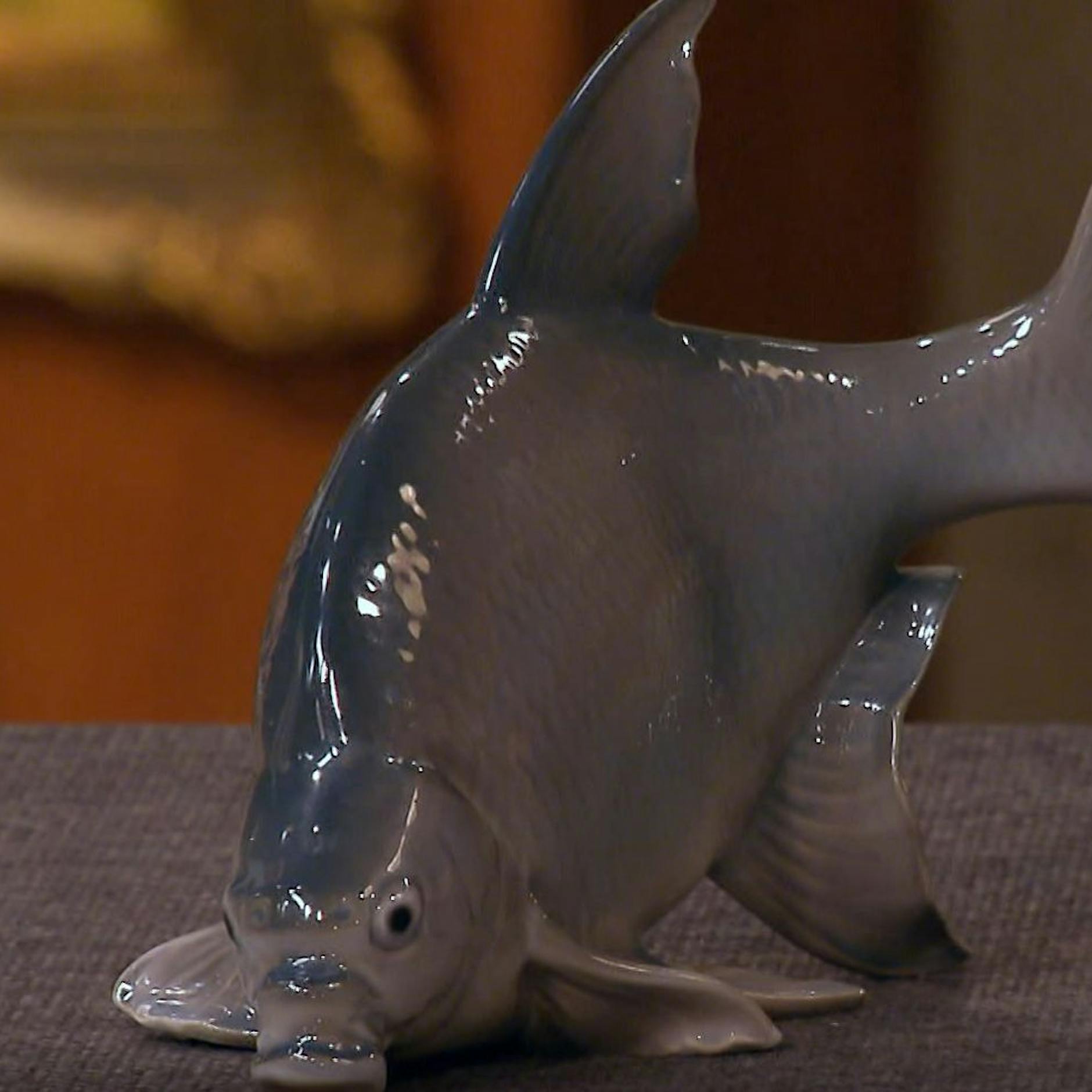 Kleiner Karpfen sorgt im „Bares für Rares“-Händlerraum für Furore