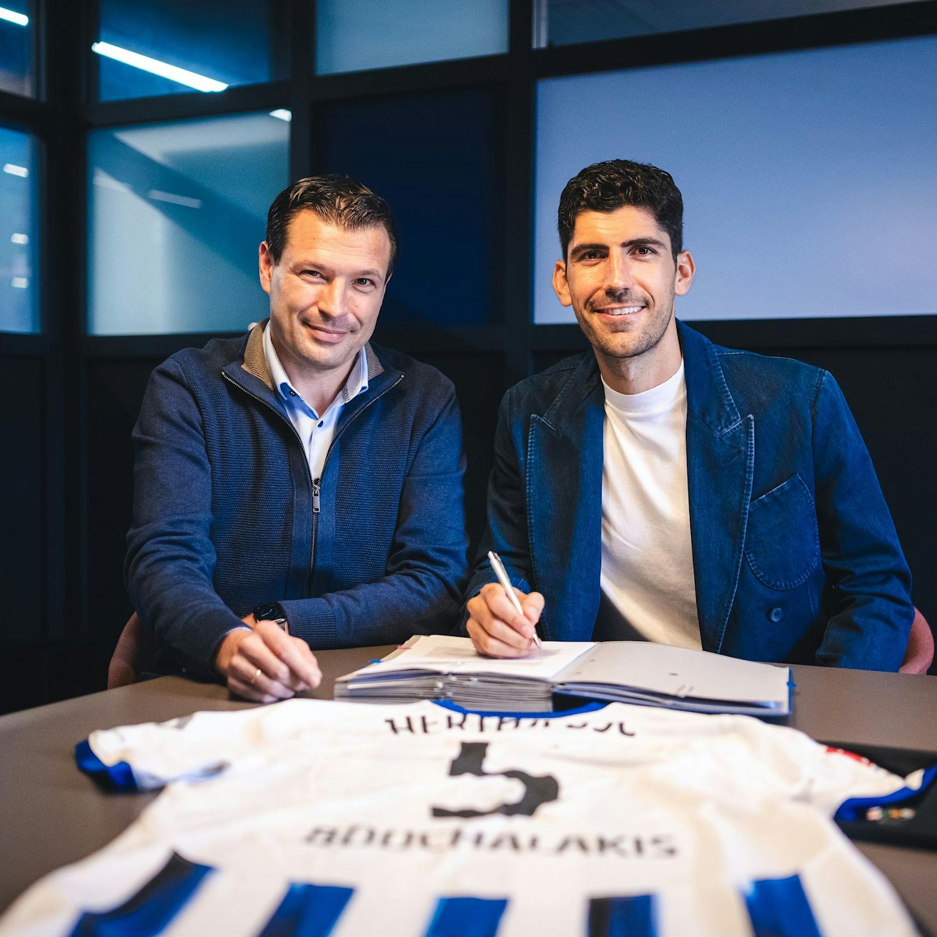 Hertha BSC: Amtlich! Andreas Bouchalakis unterschreibt für zwei Jahre