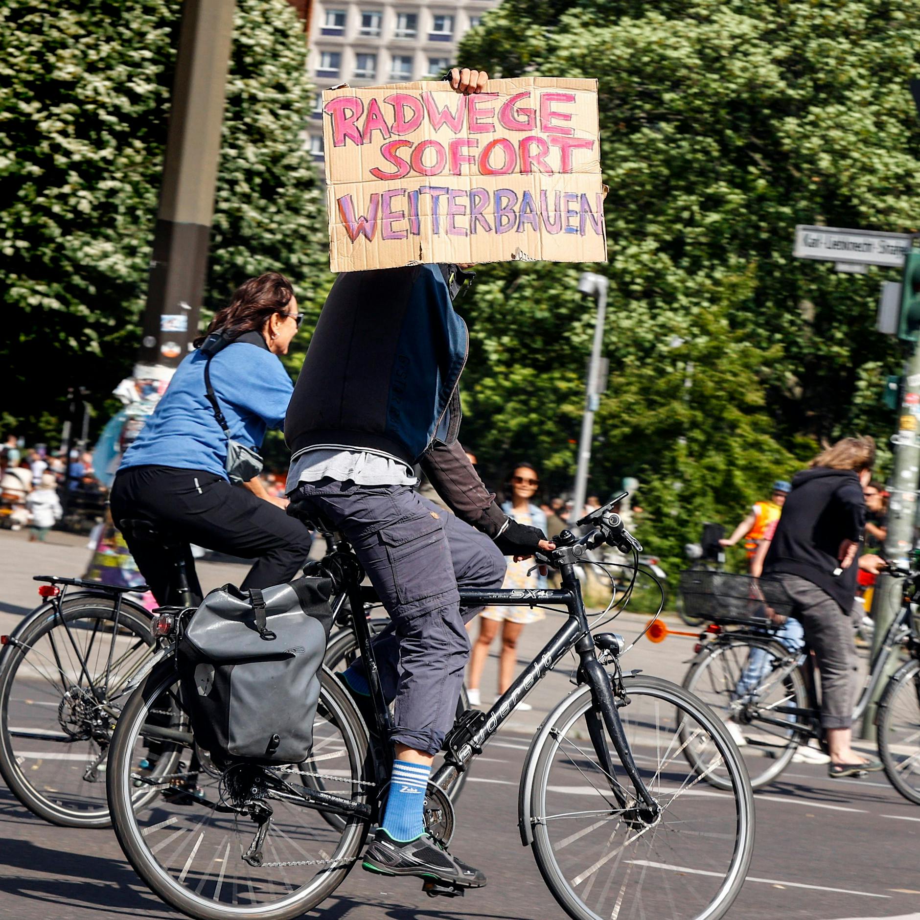 Fahrrad-Demo legt Freitag Frohnau bis Mitte lahm!