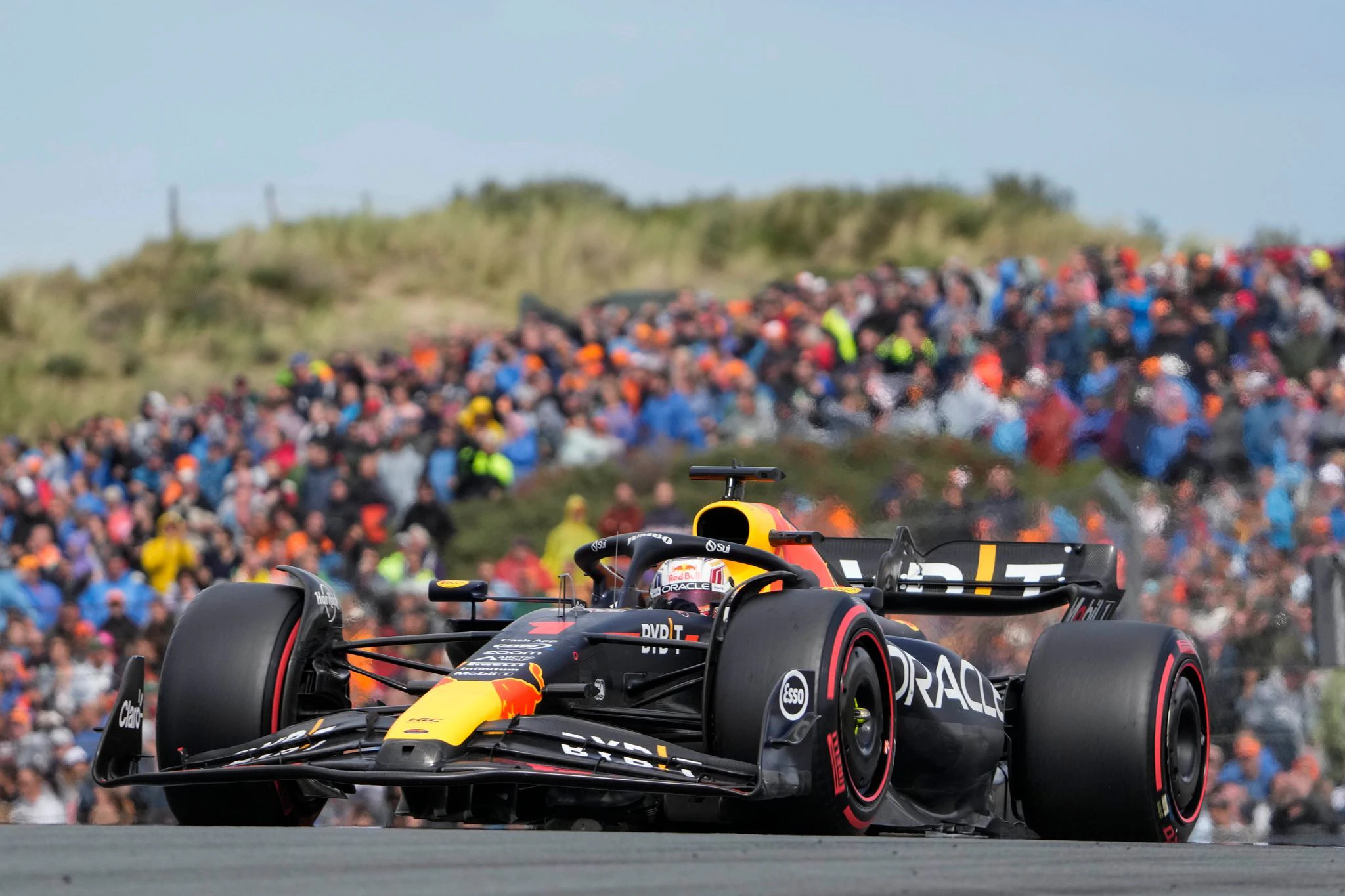 Max Verstappen startete bei seinem Heim-Grand-Prix in Zandvoort von der Pole Positon.  