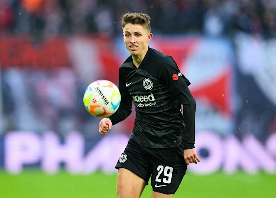 ARCHIV - Jesper Lindström erzielte für die Eintracht in 57 Bundesligapartien zwölf Tore.  