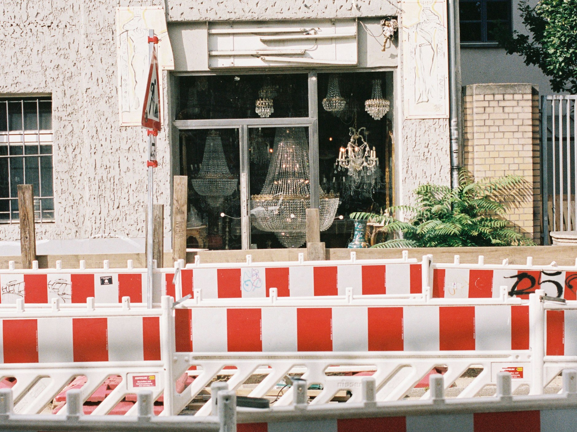 Ewige Baustelle: die Bergmannstraße in Kreuzberg.