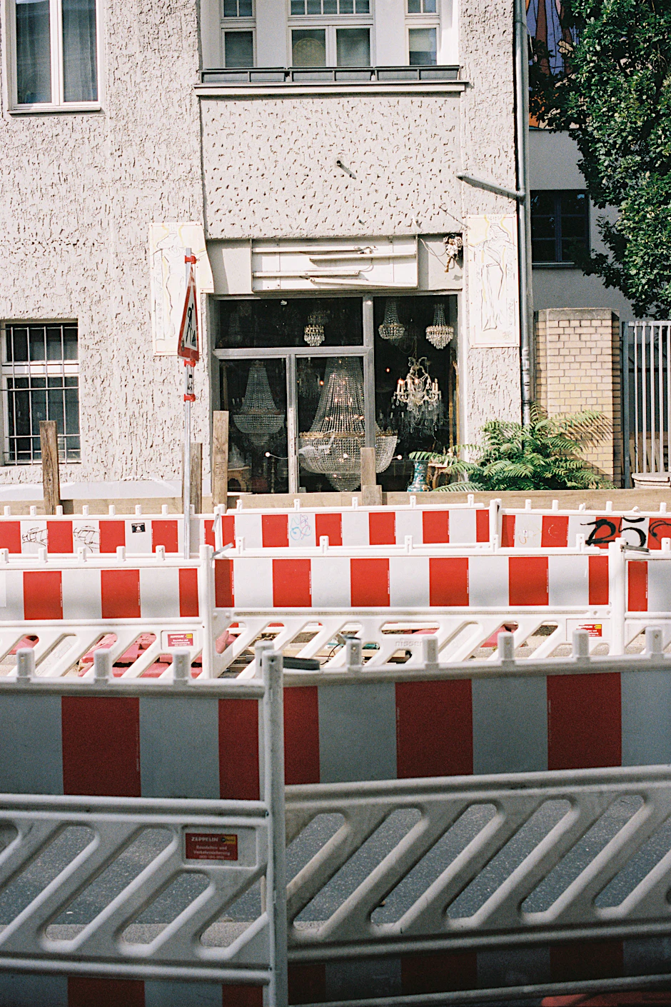 Ewige Baustelle: die Bergmannstraße in Kreuzberg.