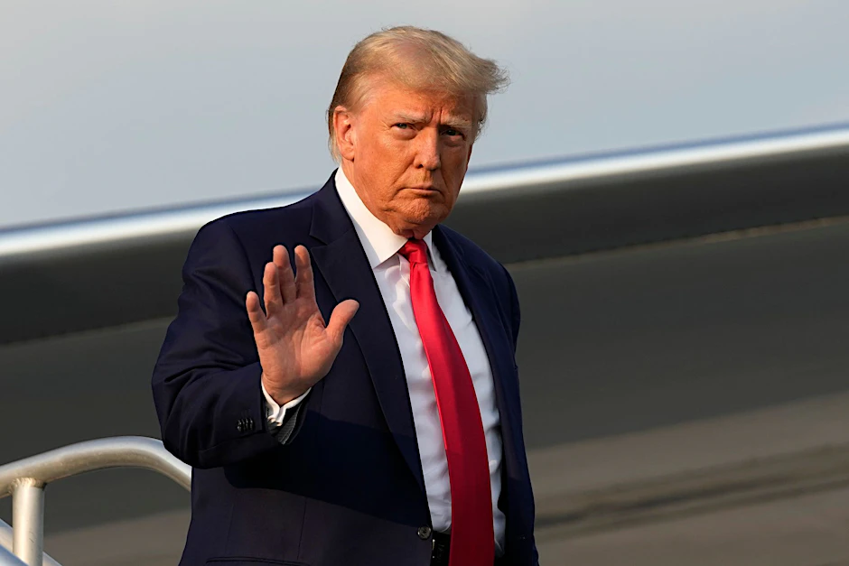 Donald Trump hat auf «nicht schuldig» plädiert.  