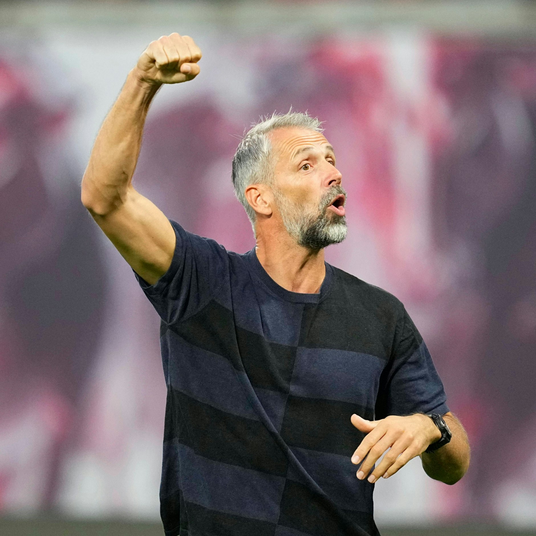 Leipzig-Coach Marco Rose geht voll auf Angriff.