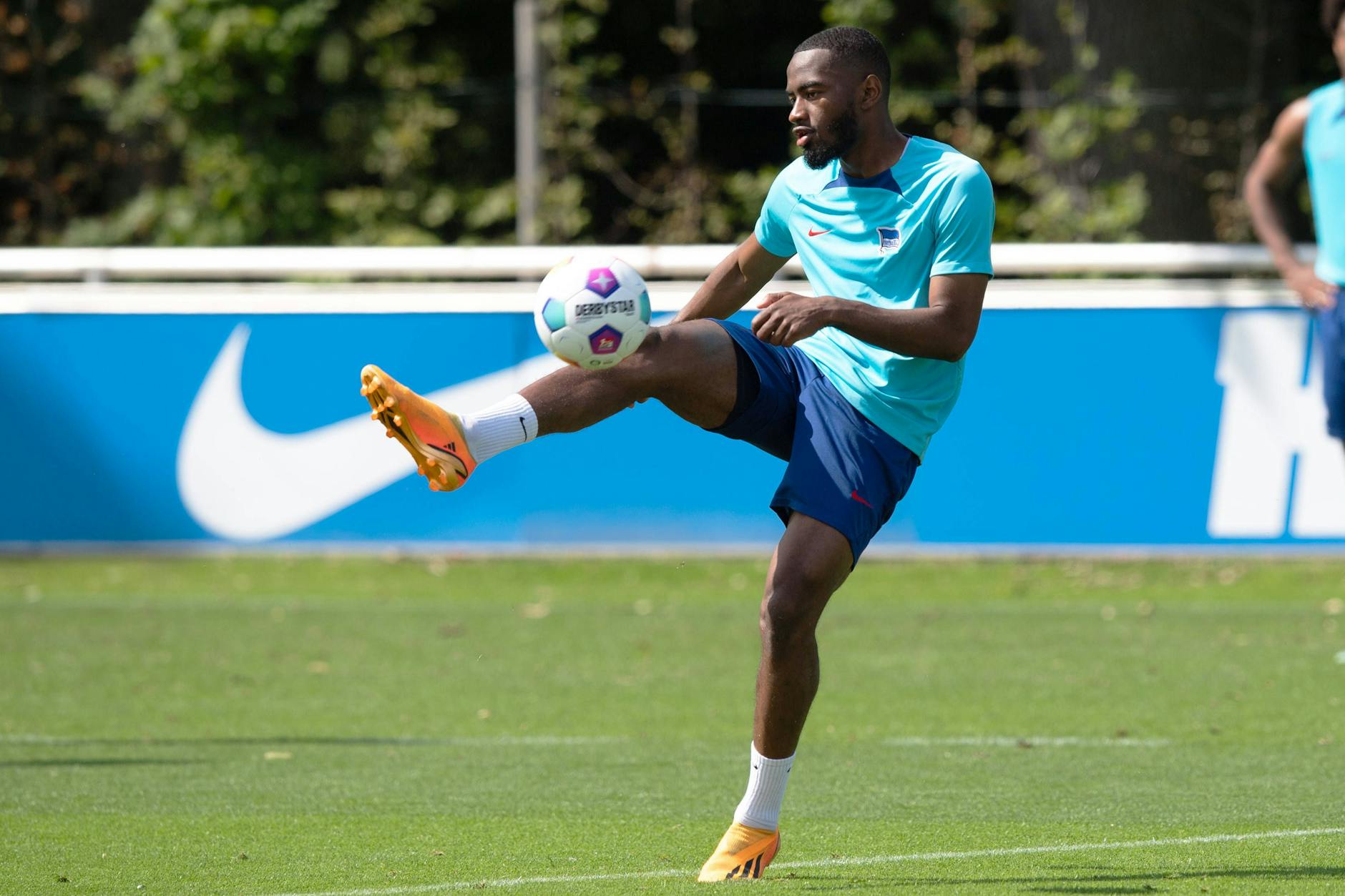 Myziane Maolida ist nur noch Trainingsgast bei Hertha BSC. Selbst in der U23 spielt er nicht mehr.