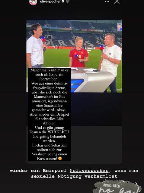 Tabea Kemme macht Oliver Pocher bei Instagram eine klare Ansage.