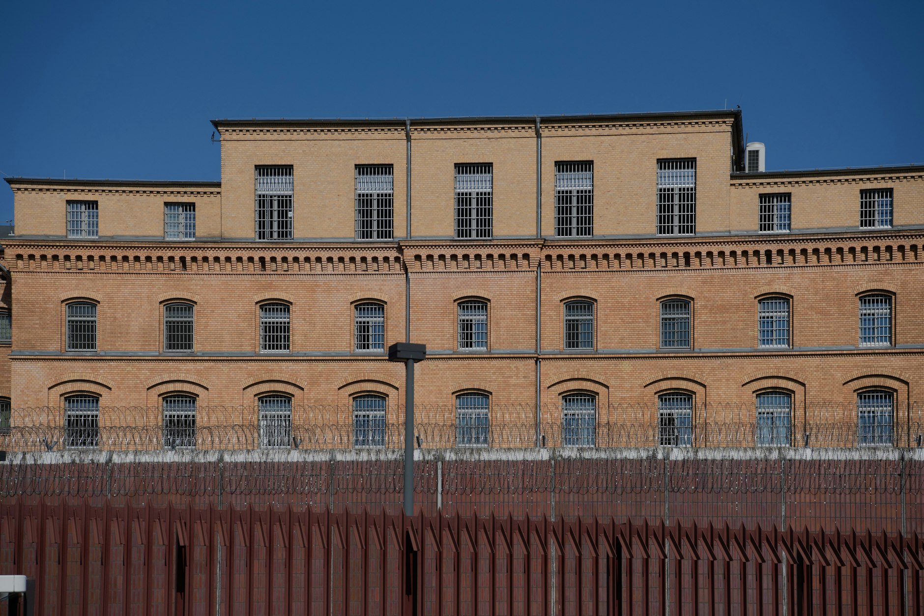 Die Justizvollzugsanstalt (JVA) Moabit in Berlin.