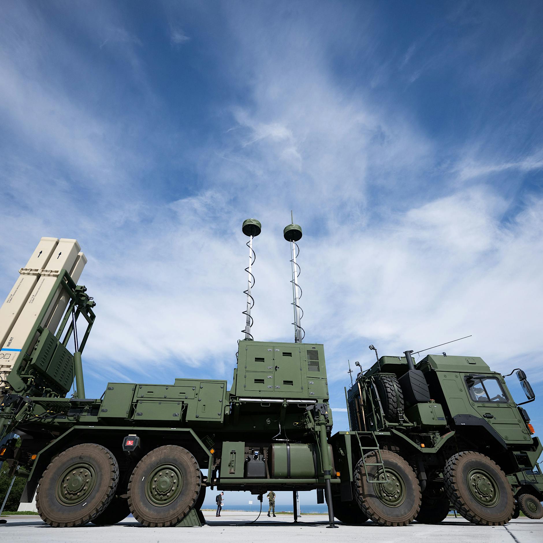 Ukraine-Krieg: Schon mehr als 100 Abschüsse mit deutschem Luftabwehrsystem Iris-T