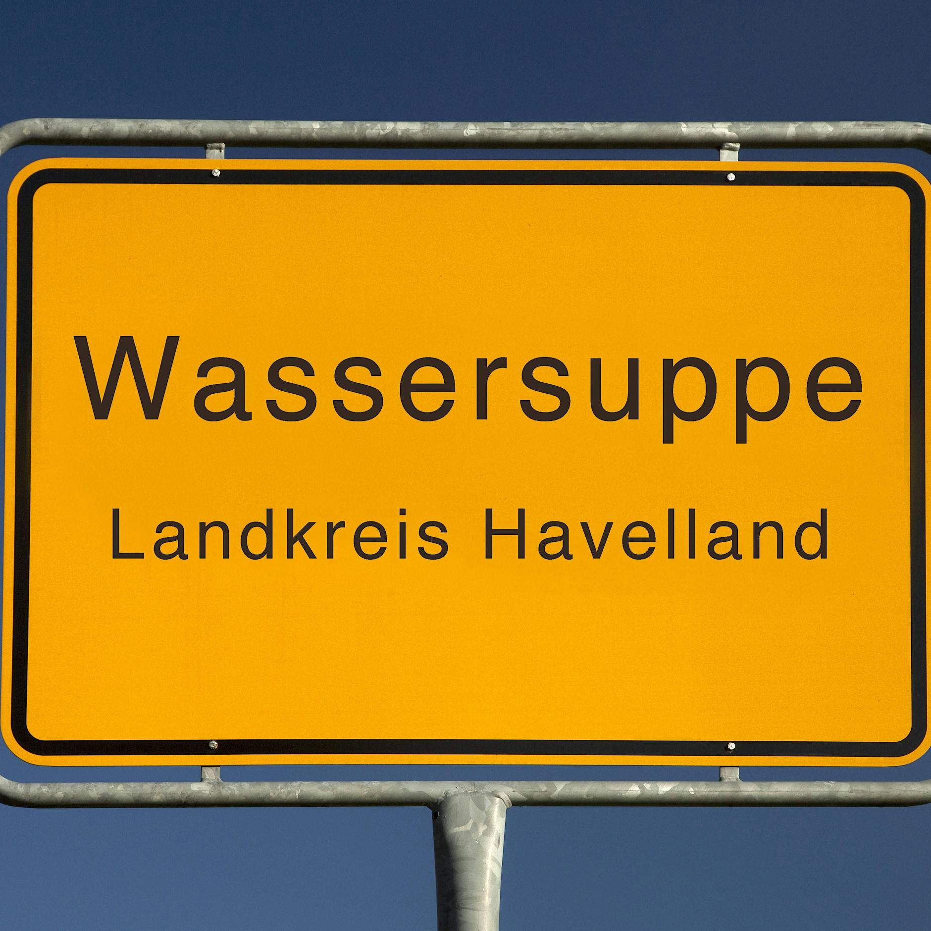 Irrwitzige Ortsnamen in Brandenburg: Viele Grüße aus Wassersuppe