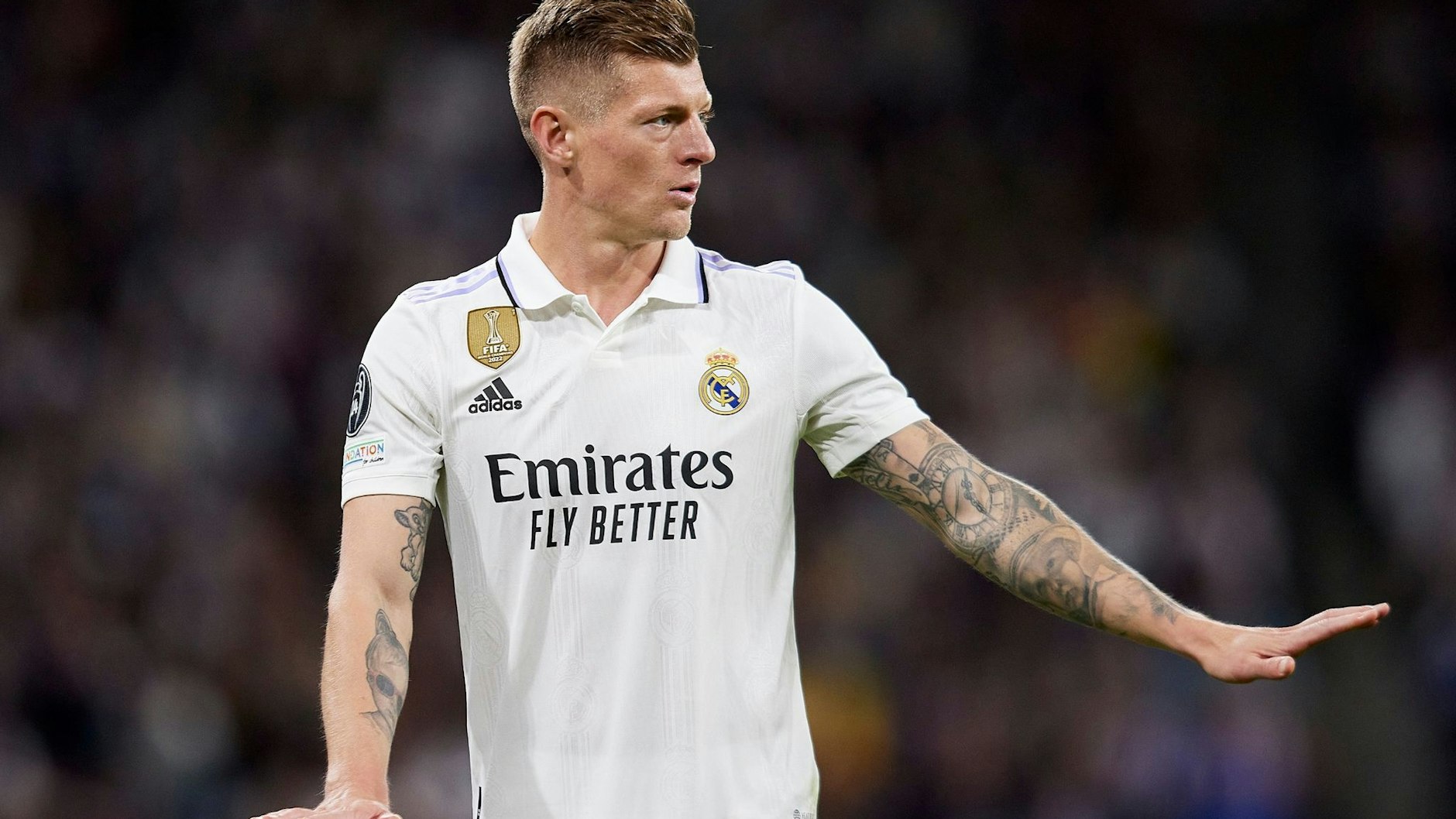 Toni Kroos von Real Madrid warnt seine Mitspieler vor dem 1. FC Union, gegen den die Königlichen in der Champions League ranmüssen.
