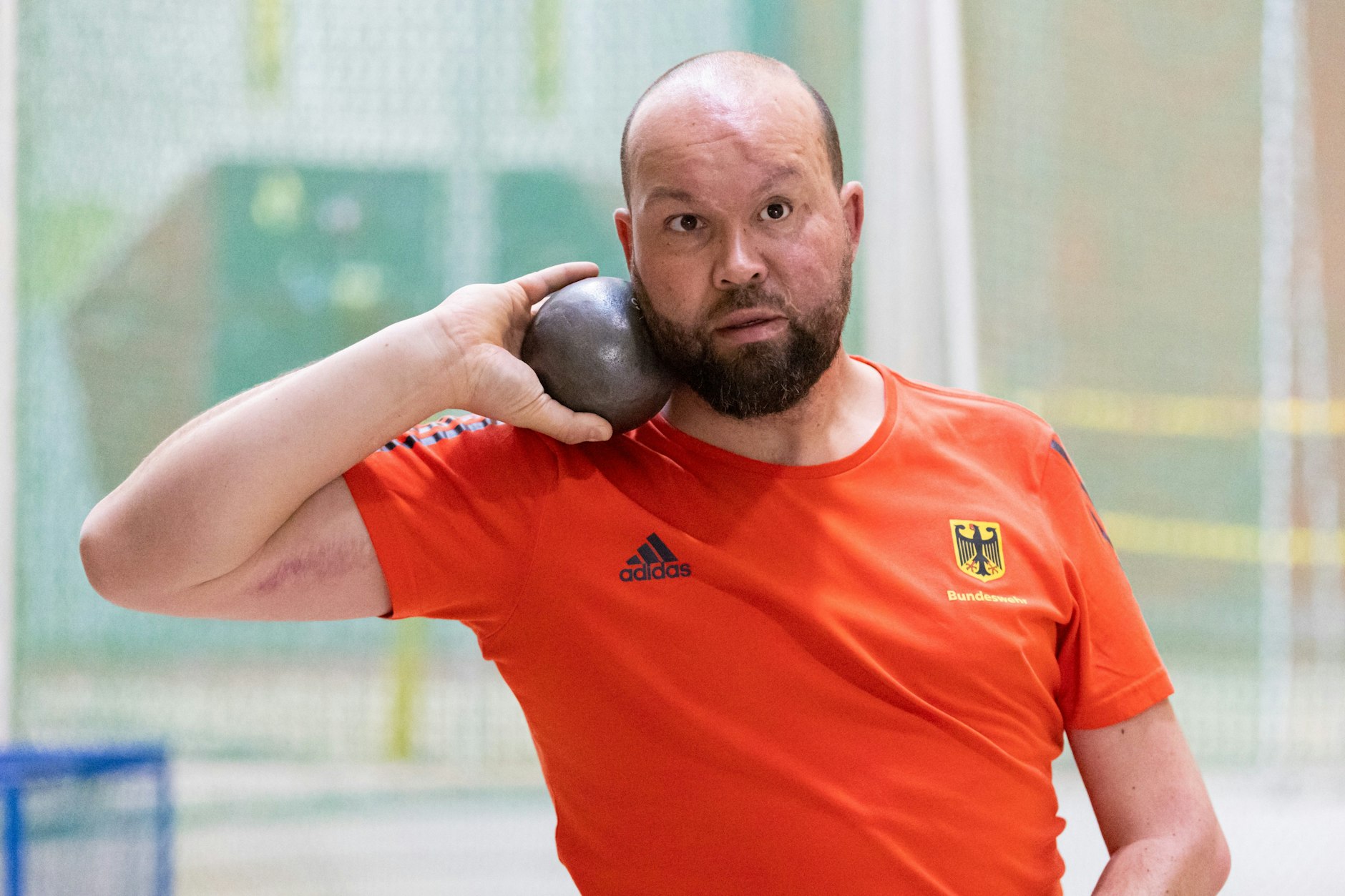 Maik Mutschke tritt unter anderem im Kugelstoßen bei den „Invictus Games“ an.