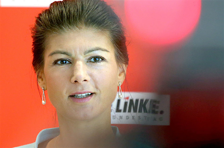 Sahra Wagenknecht sieht die milliardenschweren Hilfeleistungen an die Ukraine kritisch.