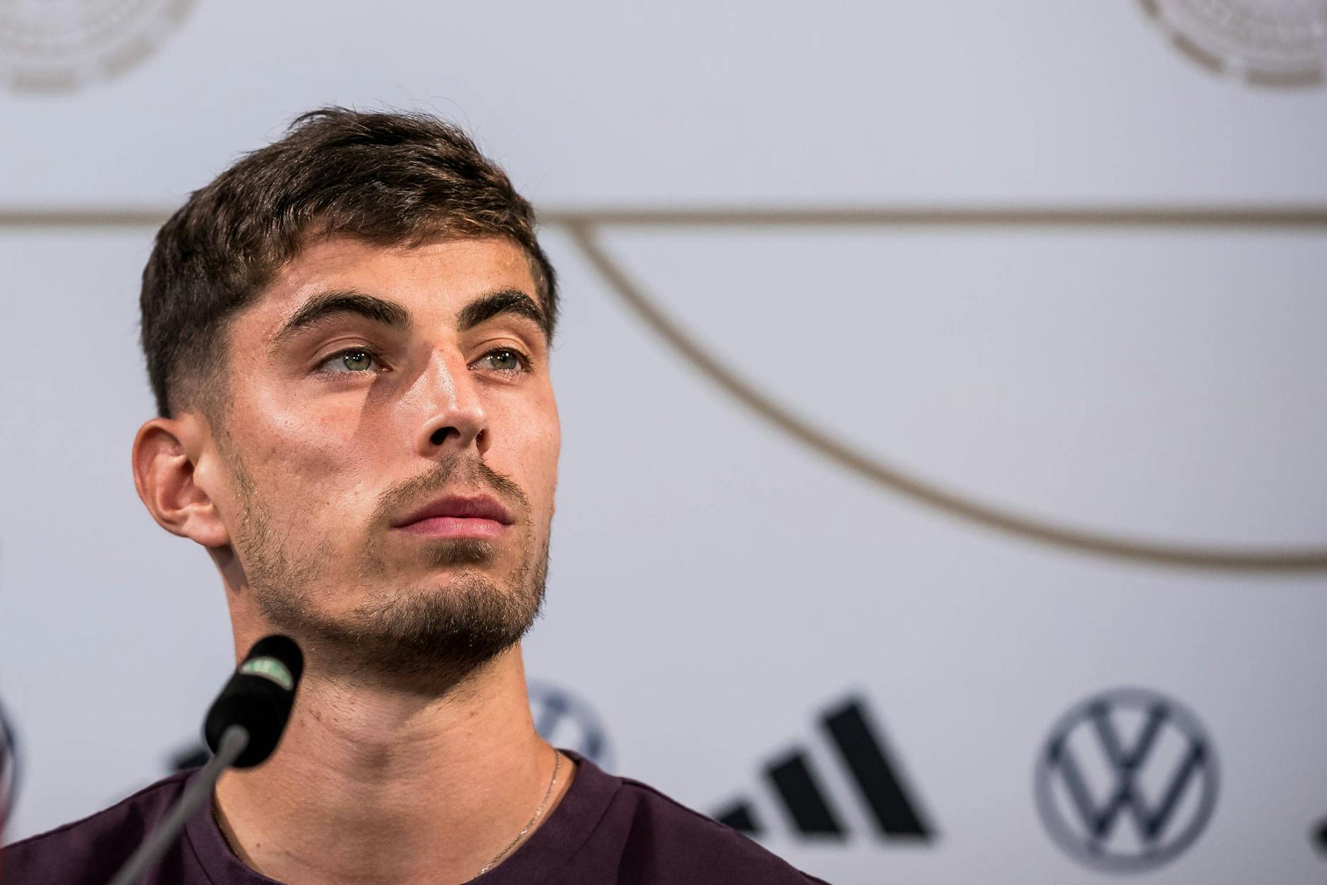 Kai Havertz klagt vor dem Freundschaftsspiel der DFB-Elf gegen WM-Schreck Japan über fehlende Unterstützung aus dem eigenen Land.