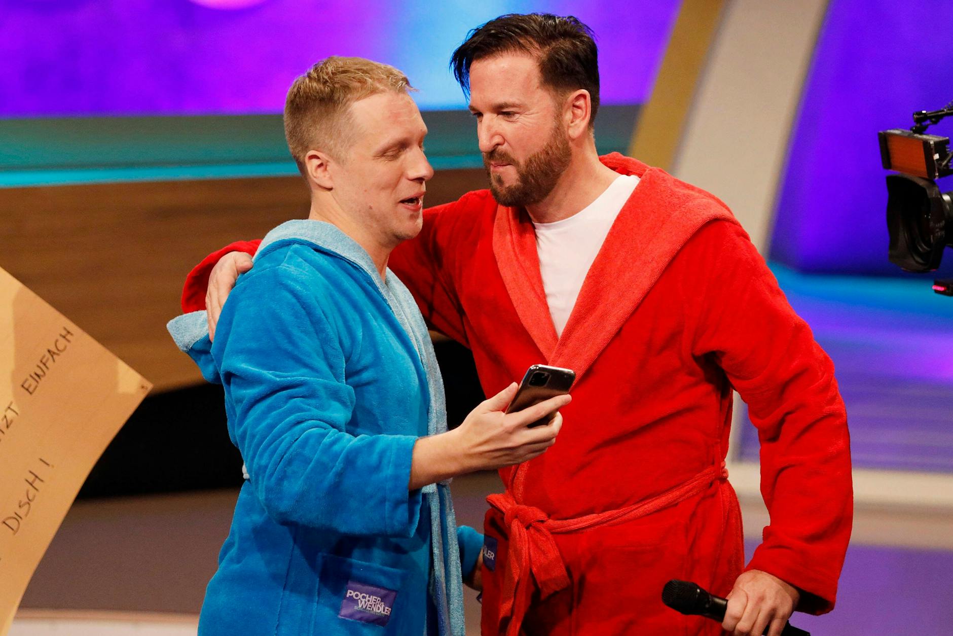 Oliver Pocher und Michael Wendler 2020 in der Show „Pocher vs. Wendler – Schluss mit lustig!“