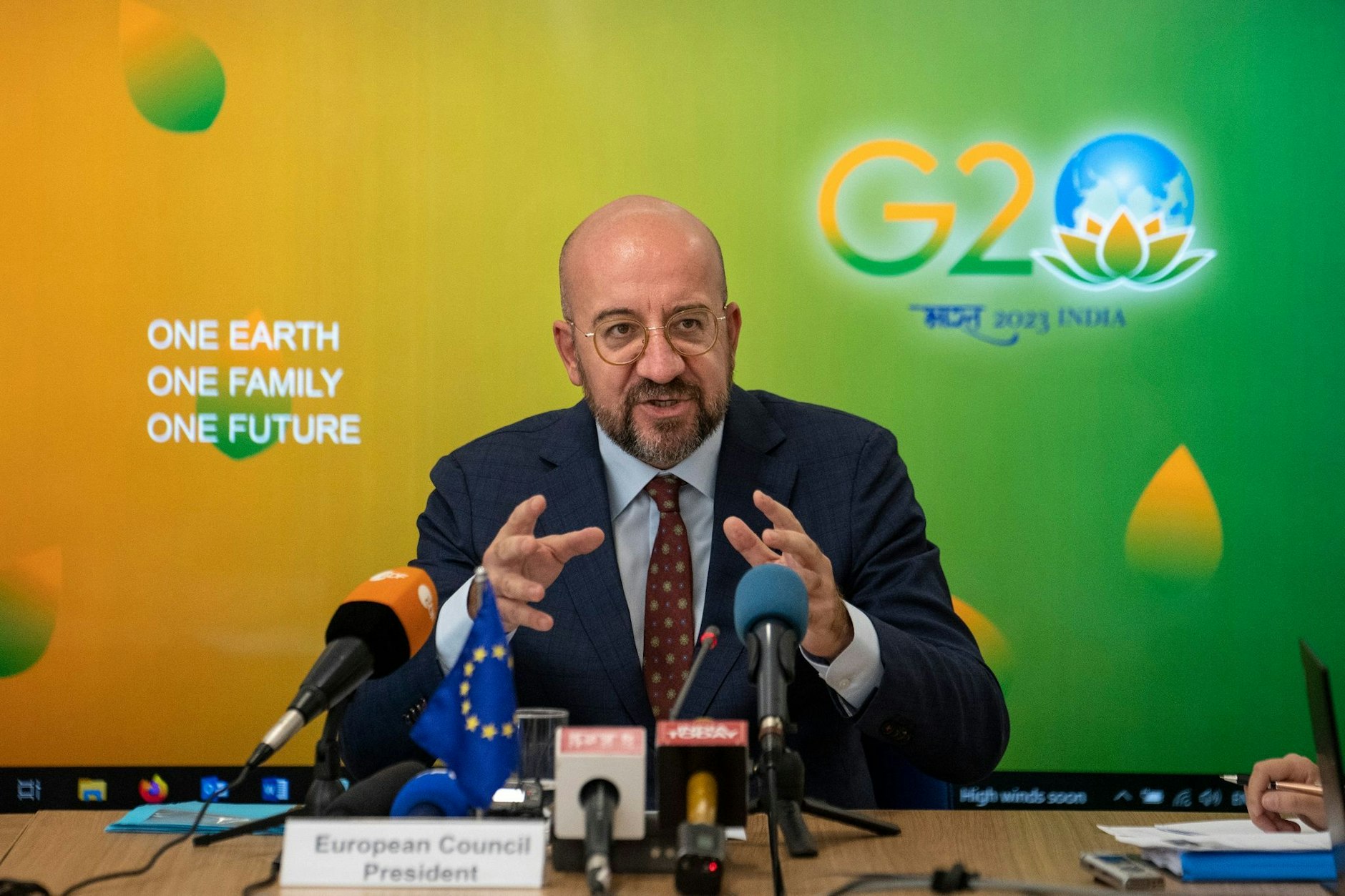 Charles Michel freut sich darauf, die AU als permanentes Mitglied der G20 willkommen zu heißen.