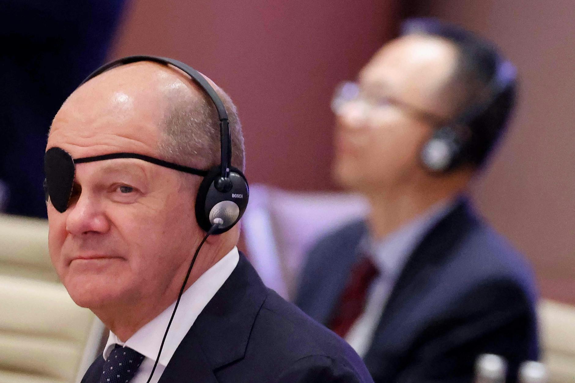 Bundeskanzler Olaf Scholz beim G20-Treffen