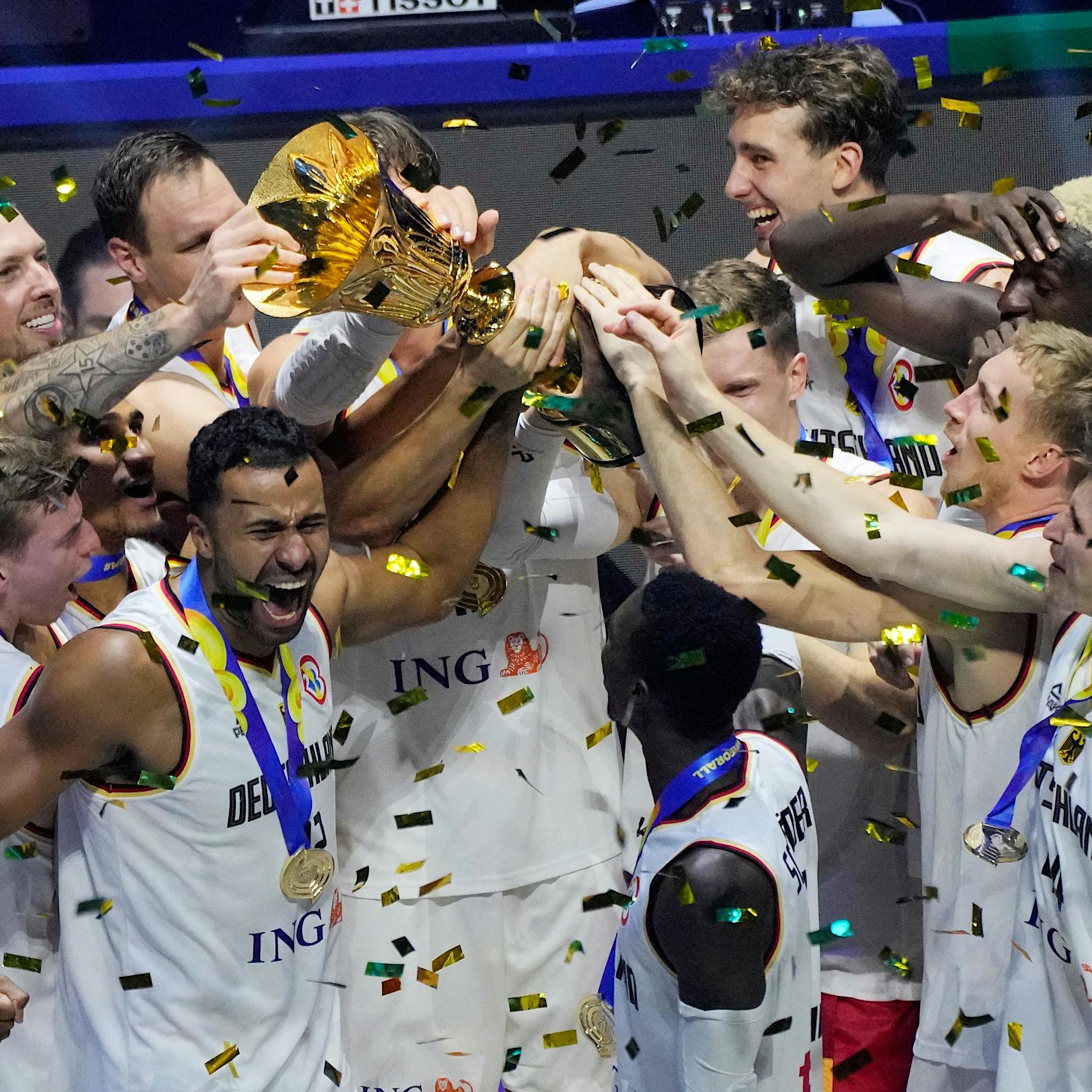 Basketball-WM: Deutschland schlägt Serbien, wird erstmals Weltmeister