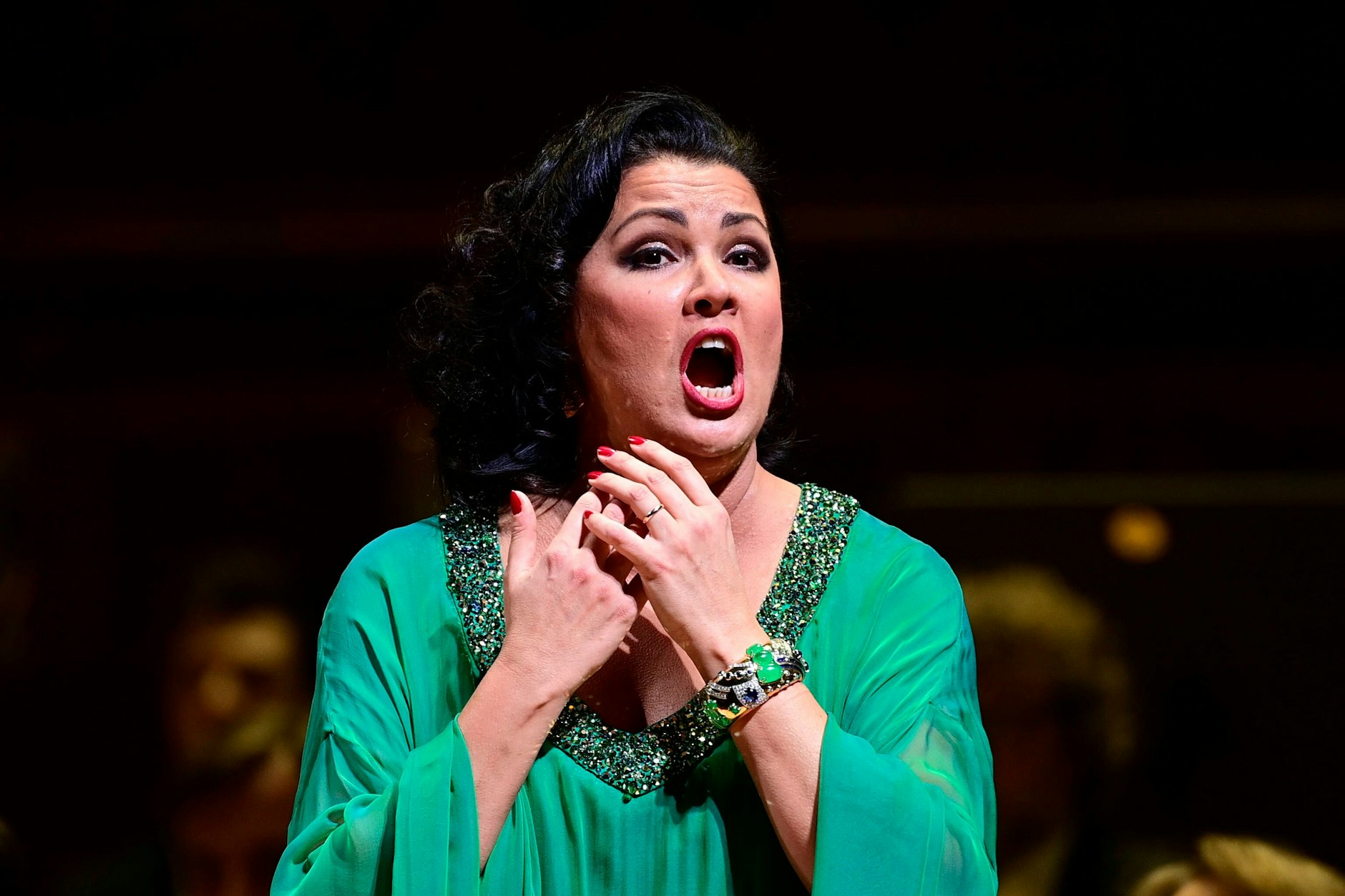 Das Konzert von Anna Netrebko beim Classic Open Air wurde wegen Unwetter abgesagt.